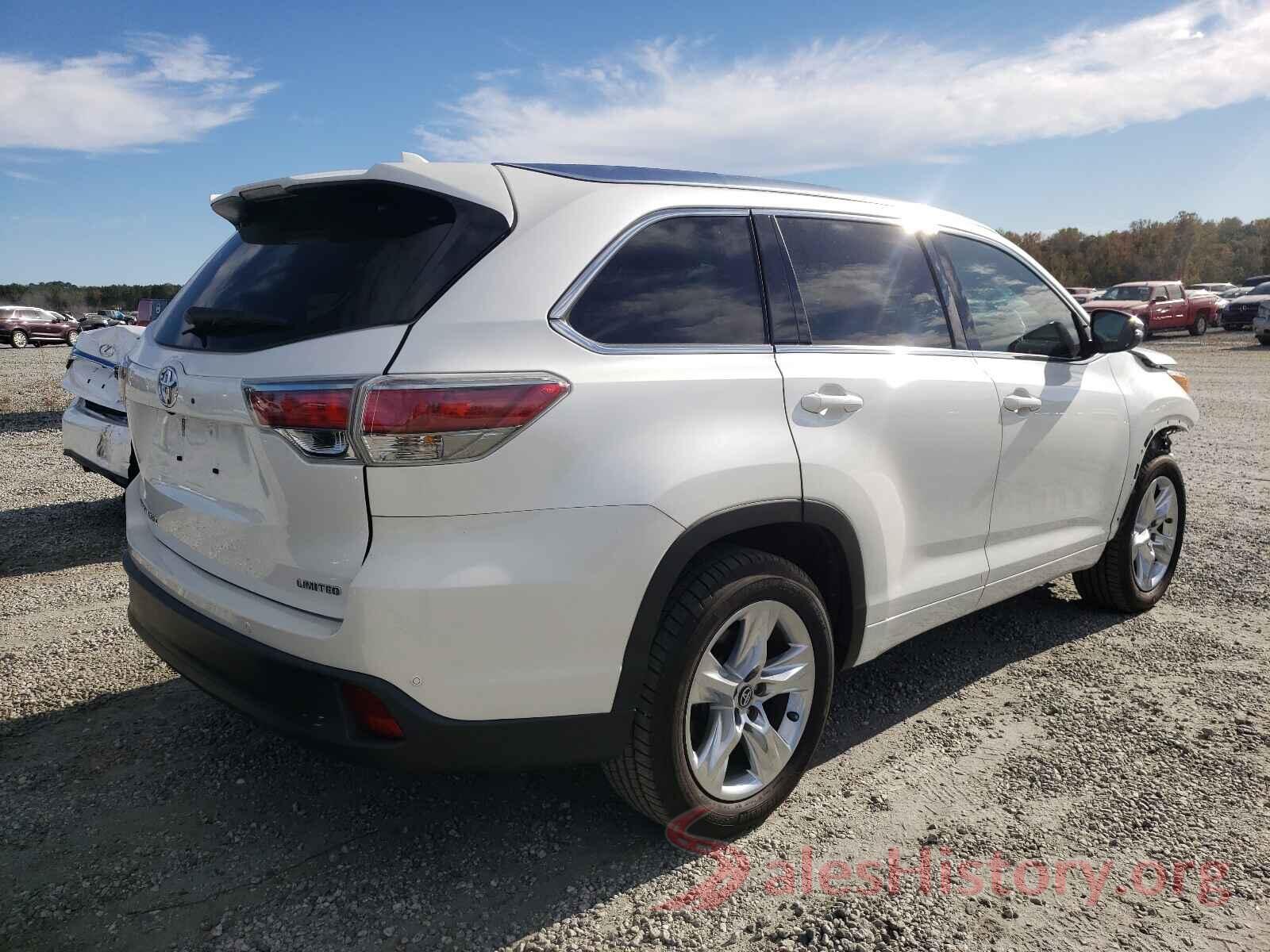 5TDYKRFH6GS184253 2016 TOYOTA HIGHLANDER