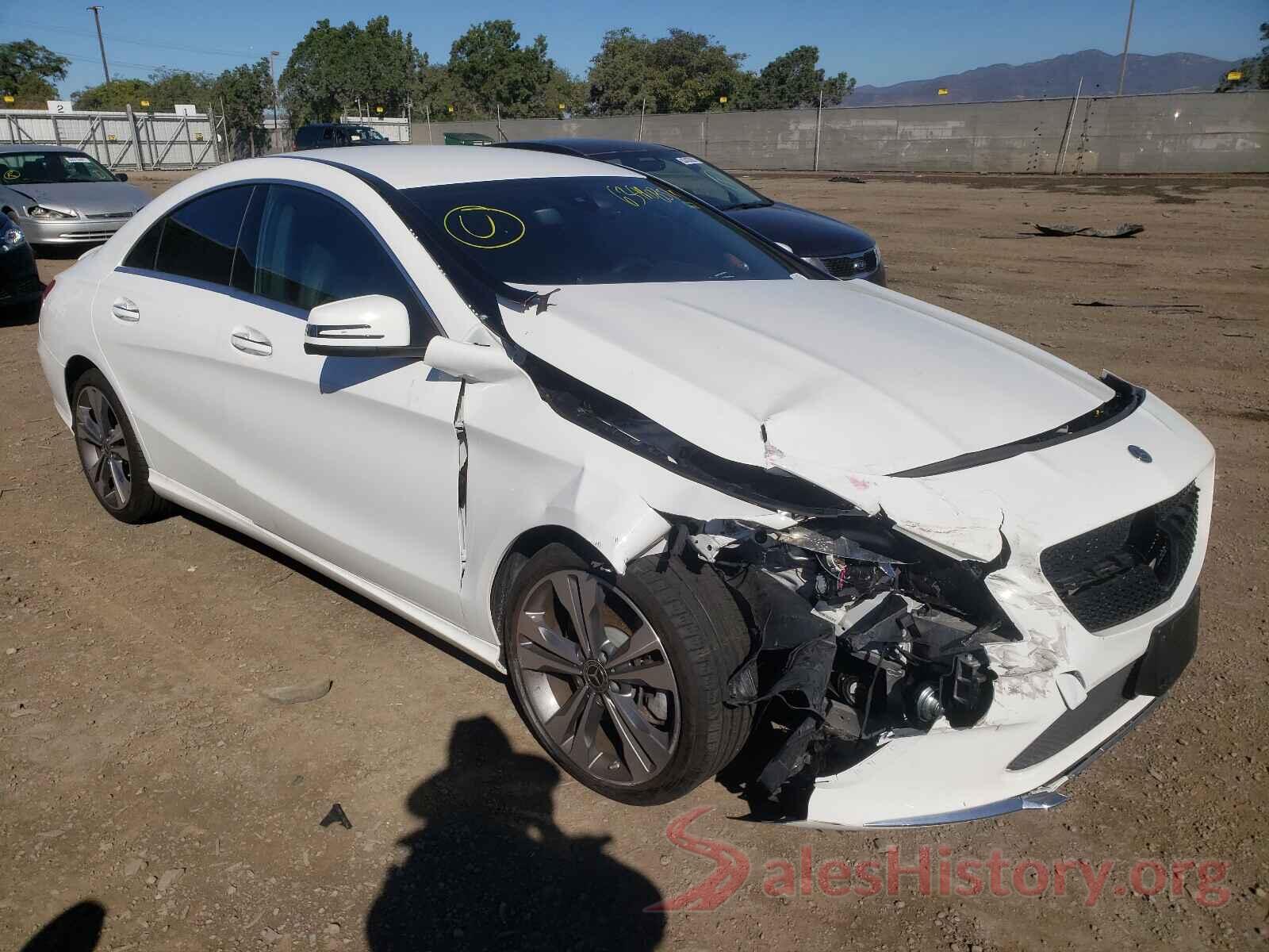 WDDSJ4EBXKN715807 2019 MERCEDES-BENZ CLA-CLASS