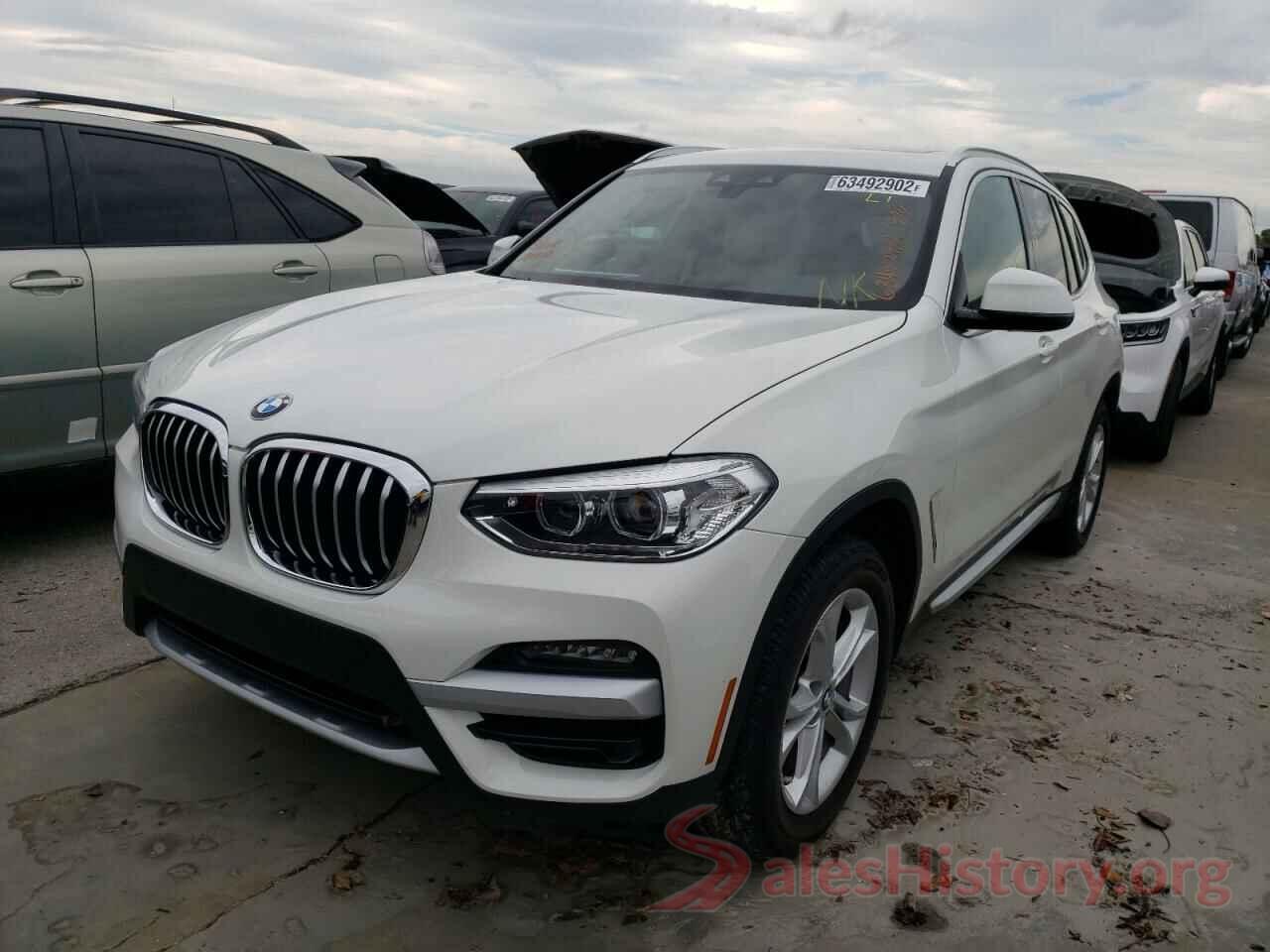 5UXTY3C00M9E57851 2021 BMW X3