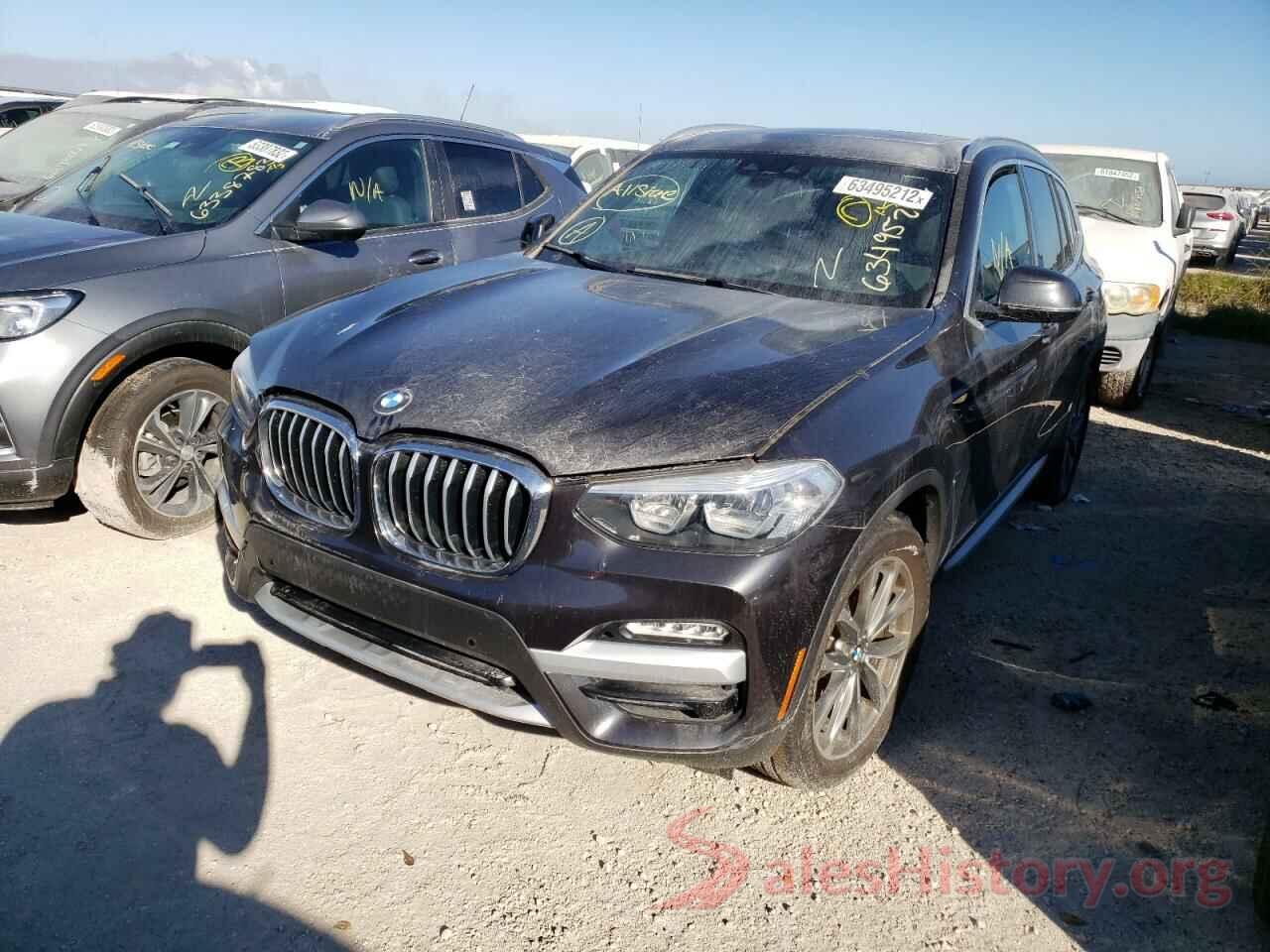 5UXTR9C5XKLP94990 2019 BMW X3