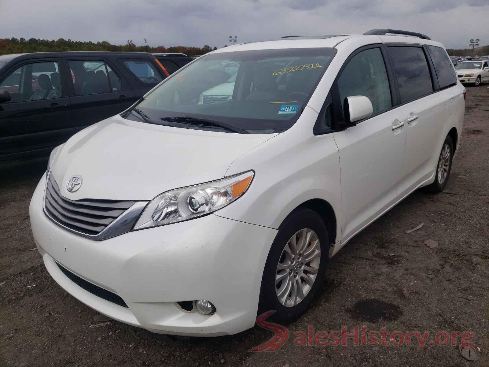 5TDYK3DC4FS671549 2015 TOYOTA SIENNA