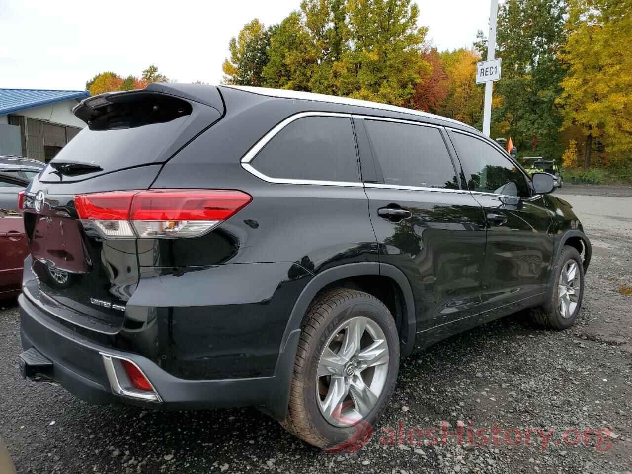 5TDDZRFH1KS733411 2019 TOYOTA HIGHLANDER