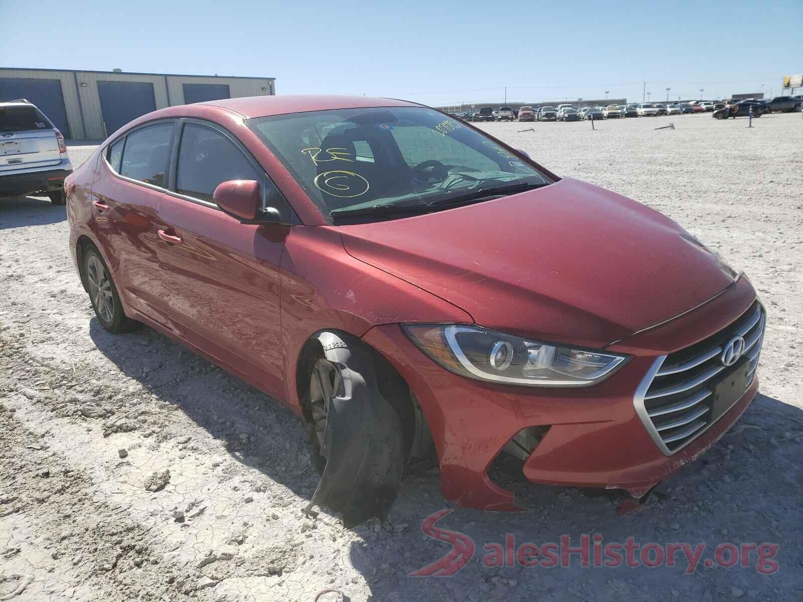 5NPD84LF4HH207085 2017 HYUNDAI ELANTRA