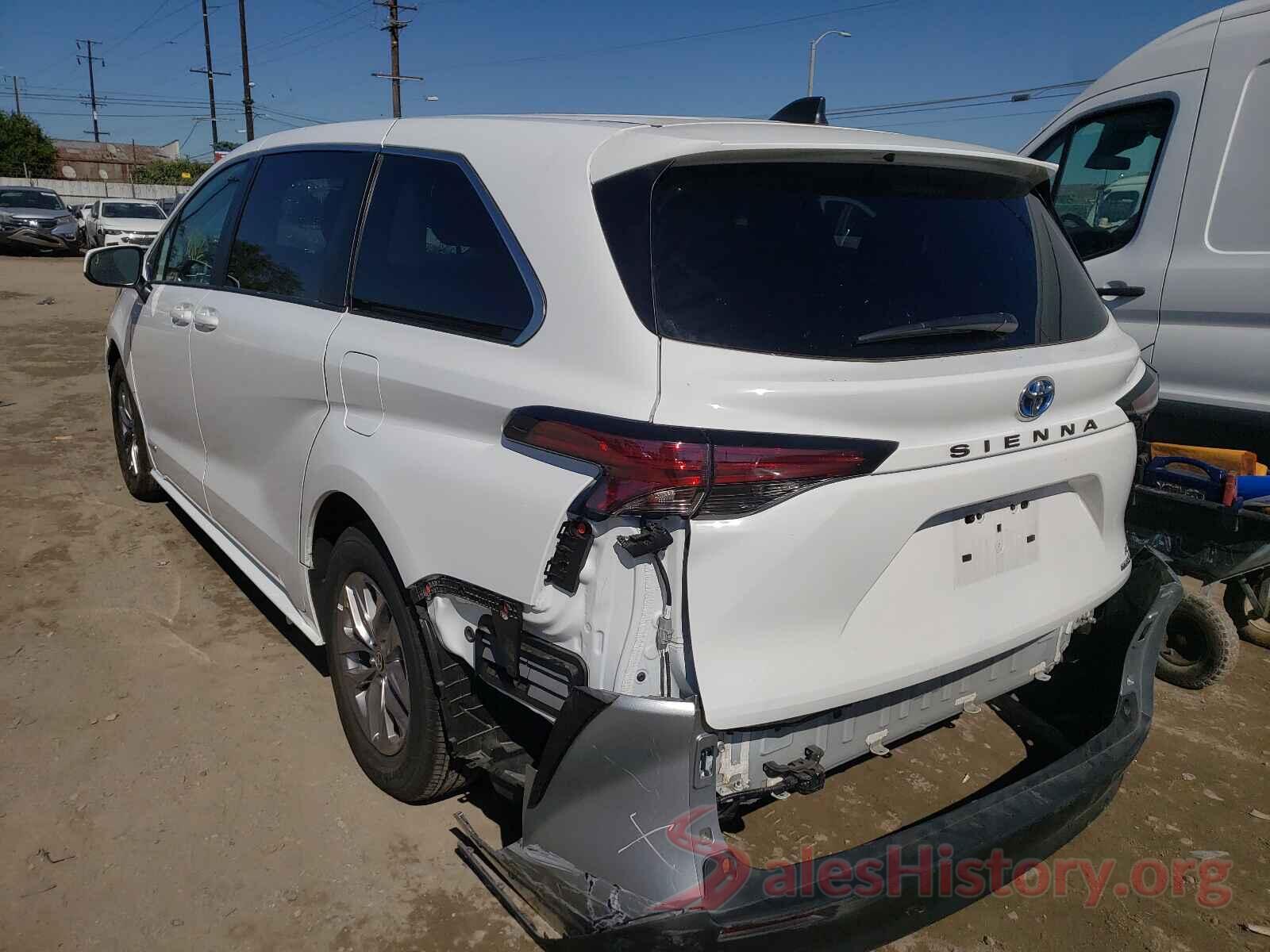 5TDKRKEC0MS044998 2021 TOYOTA SIENNA