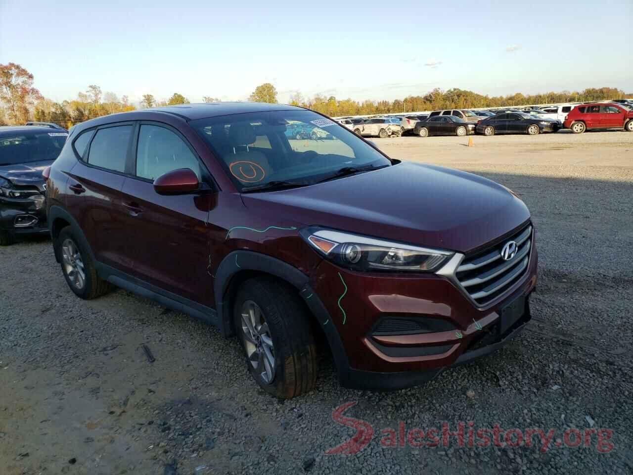 KM8J2CA40JU619477 2018 HYUNDAI TUCSON