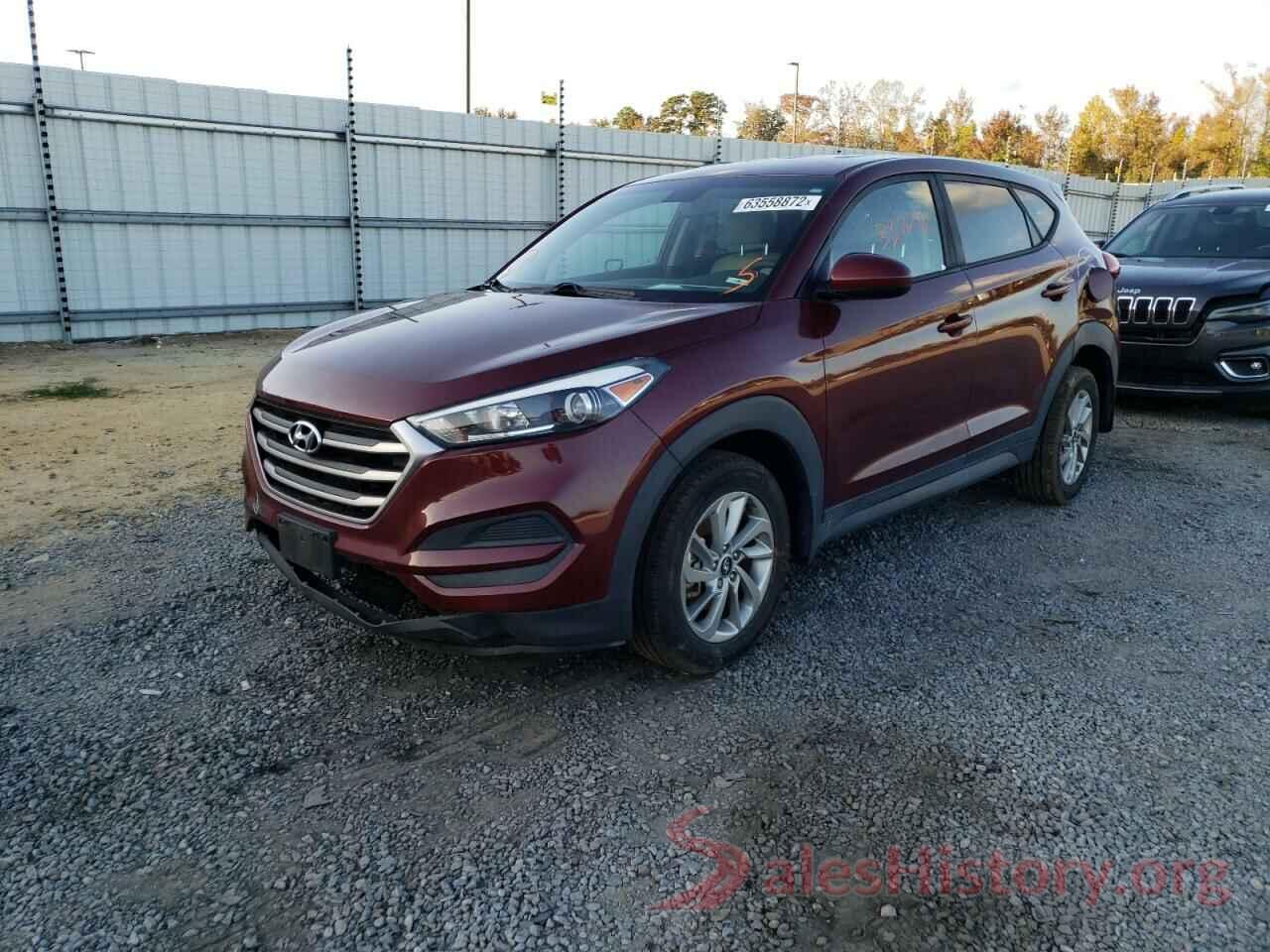 KM8J2CA40JU619477 2018 HYUNDAI TUCSON