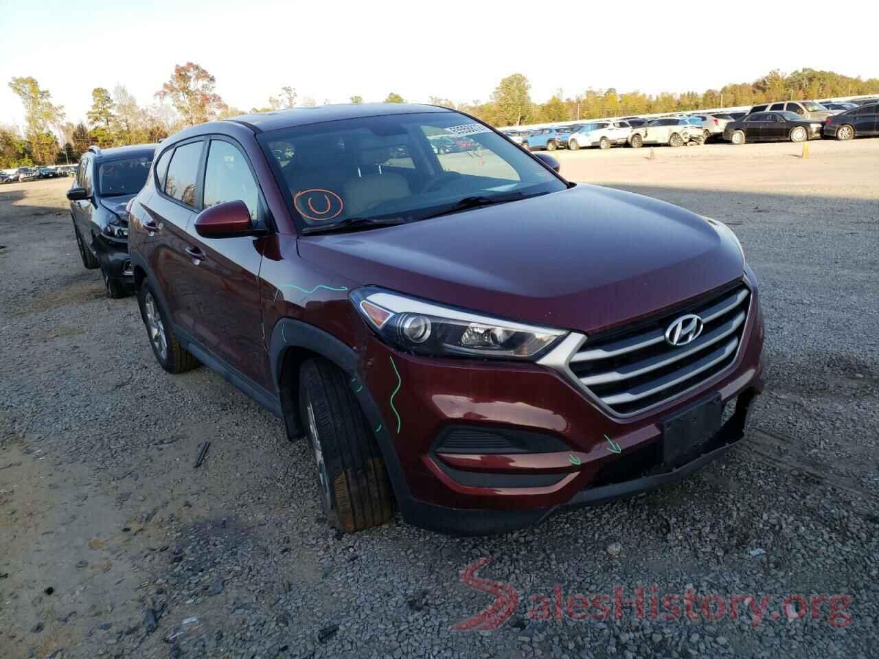 KM8J2CA40JU619477 2018 HYUNDAI TUCSON