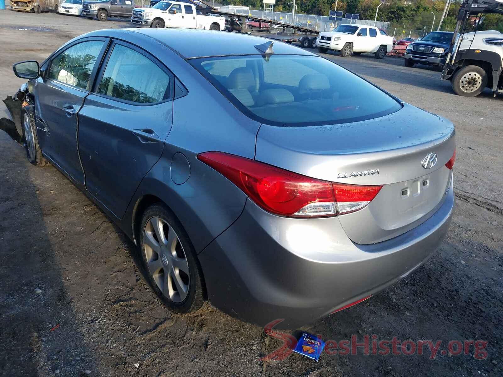 KMHDH4AE6BU159995 2011 HYUNDAI ELANTRA