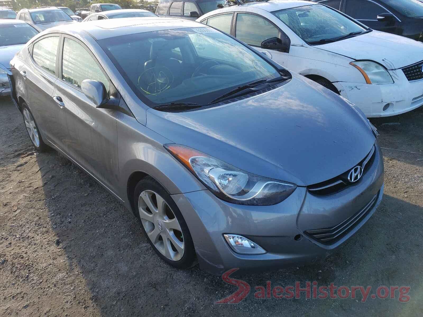 KMHDH4AE6BU159995 2011 HYUNDAI ELANTRA