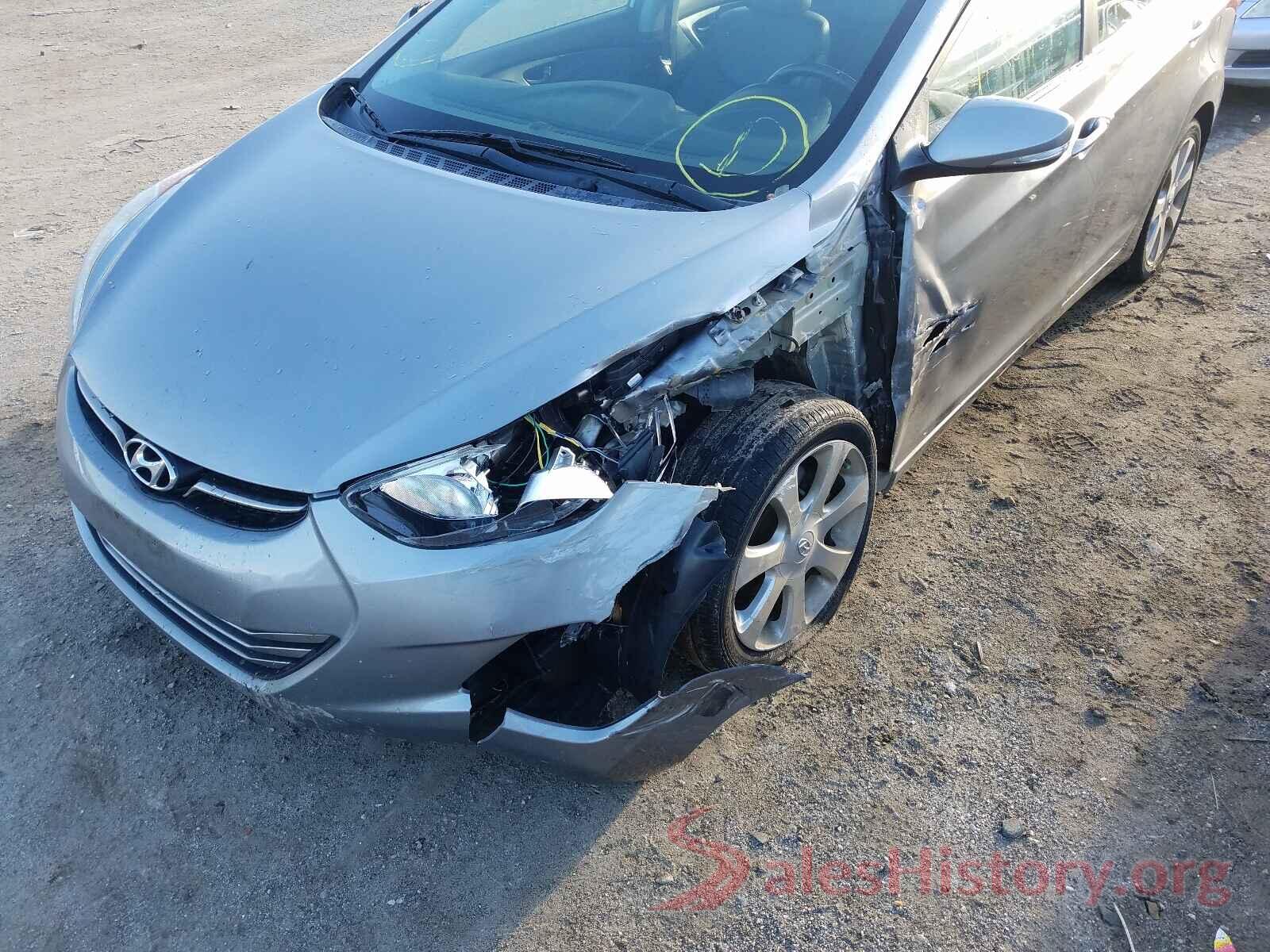 KMHDH4AE6BU159995 2011 HYUNDAI ELANTRA