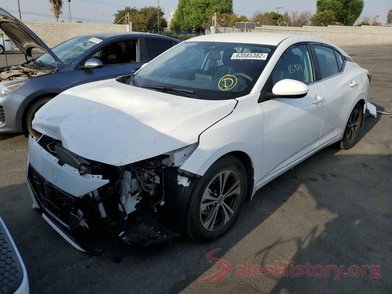 3N1AB8CV6LY299169 2020 NISSAN SENTRA