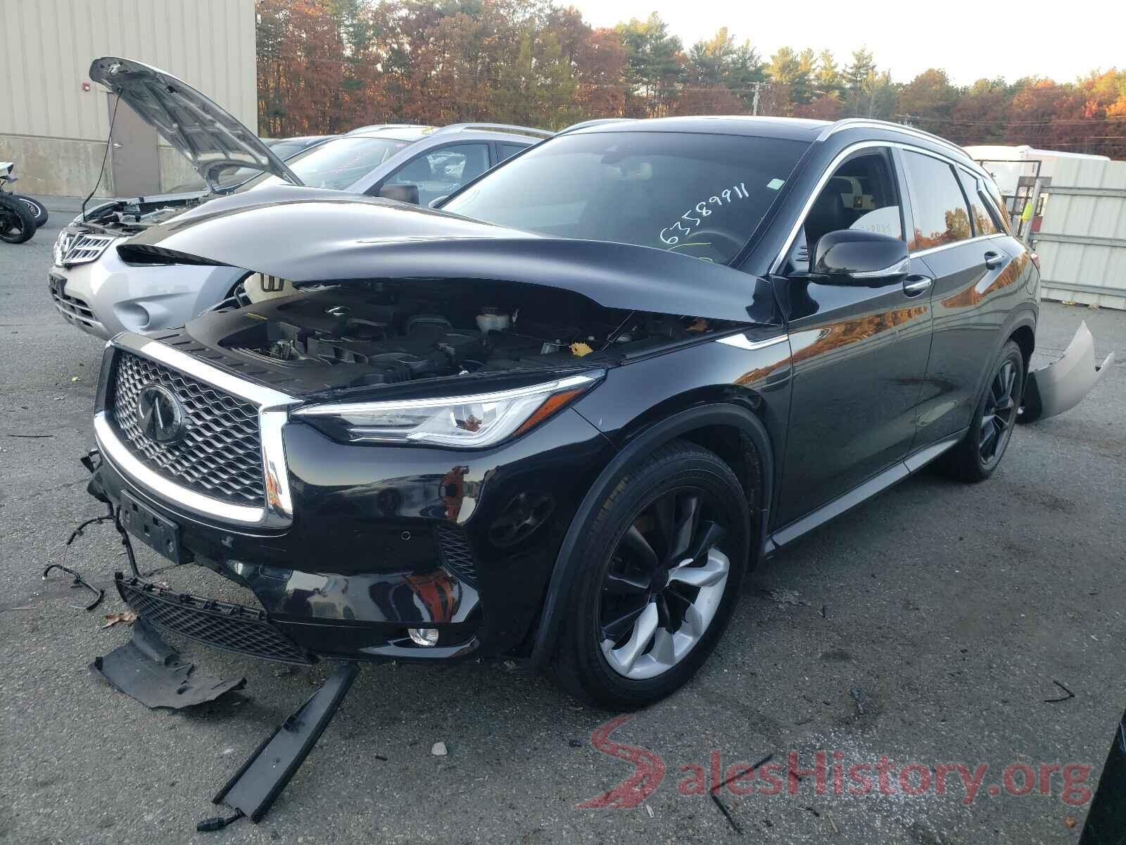 3PCAJ5M3XKF125496 2019 INFINITI QX50