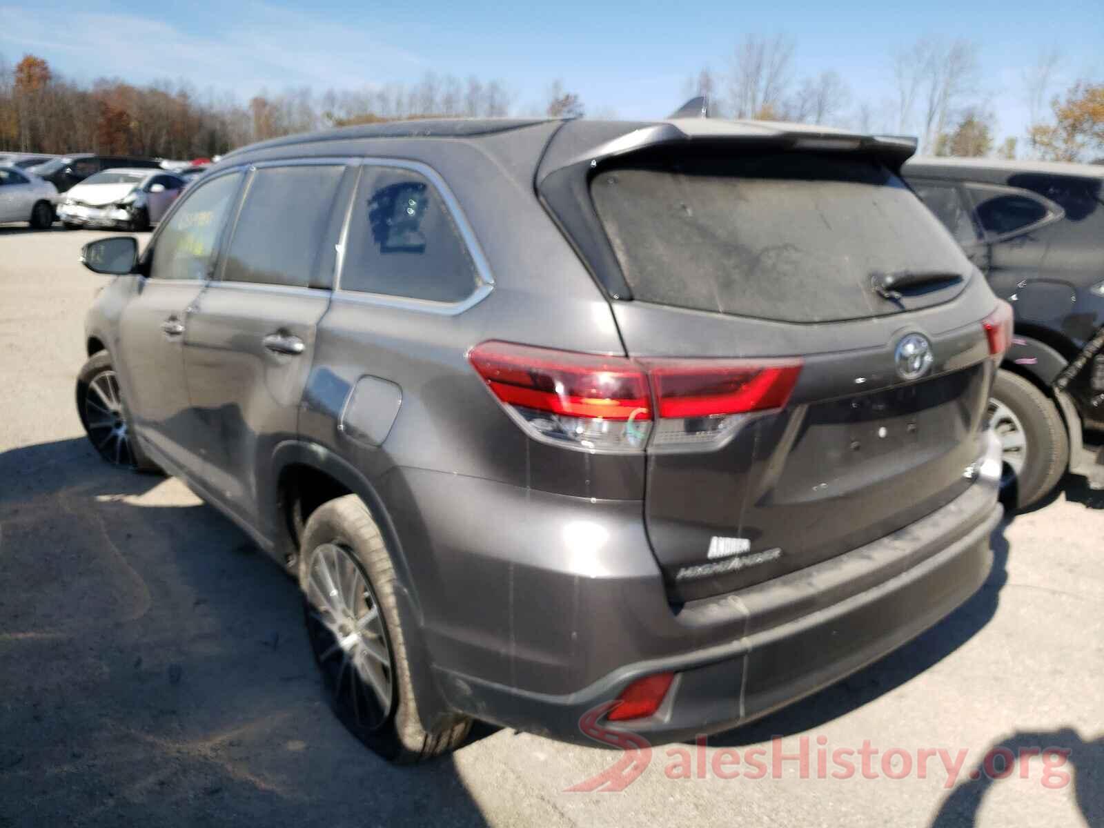 5TDJZRFH1JS890793 2018 TOYOTA HIGHLANDER