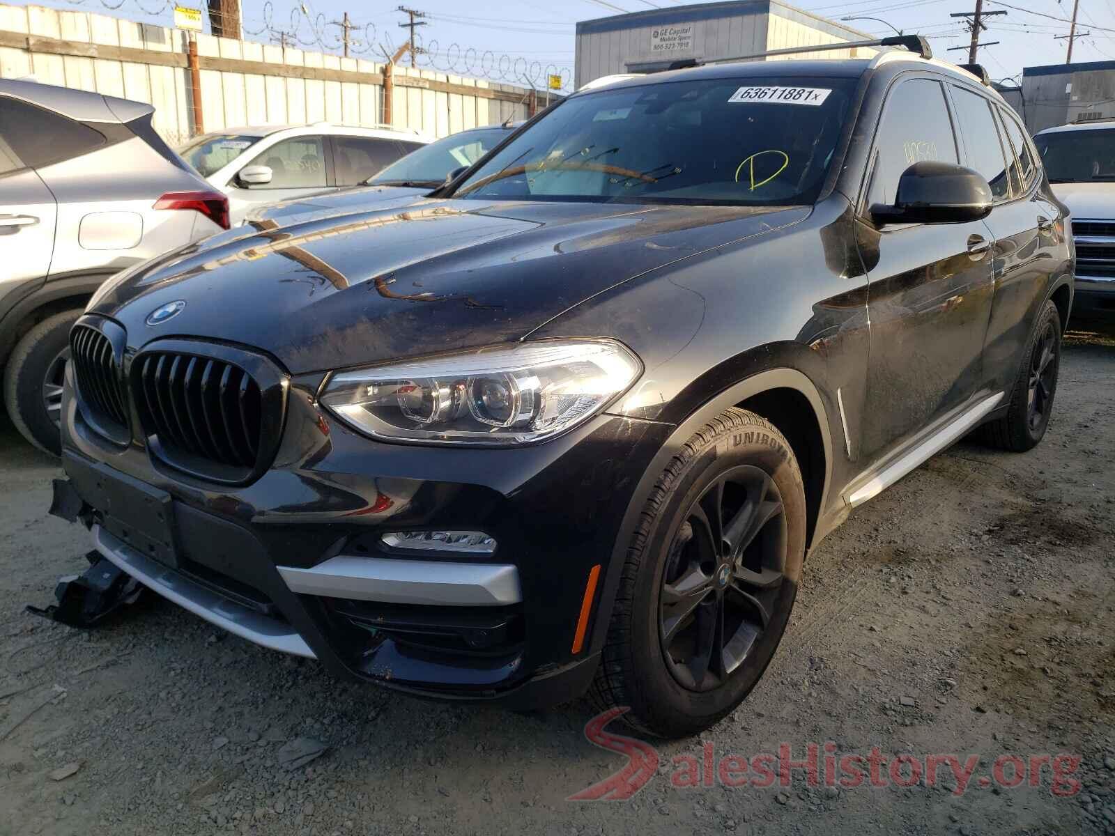 5UXTR7C51KLA48435 2019 BMW X3