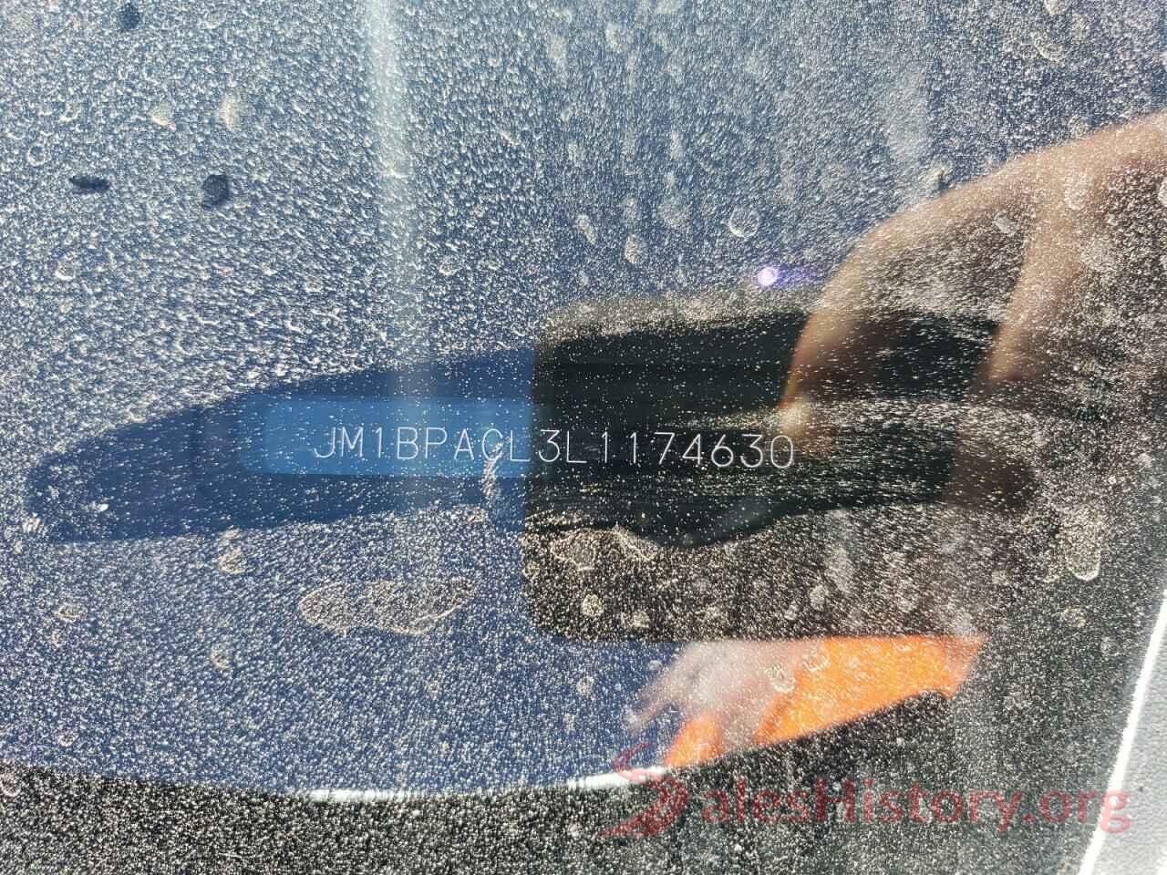 JM1BPACL3L1174630 2020 MAZDA 3