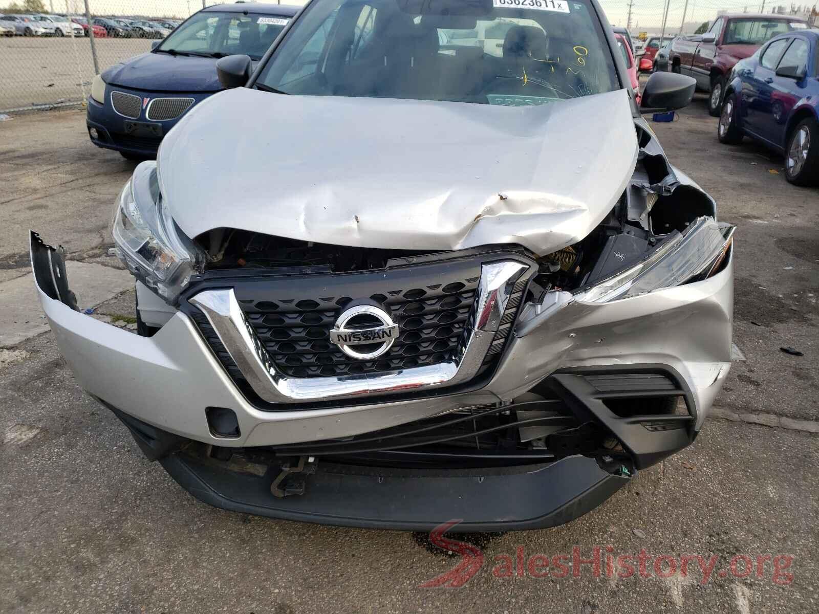 3N1CP5CU8KL564136 2019 NISSAN KICKS