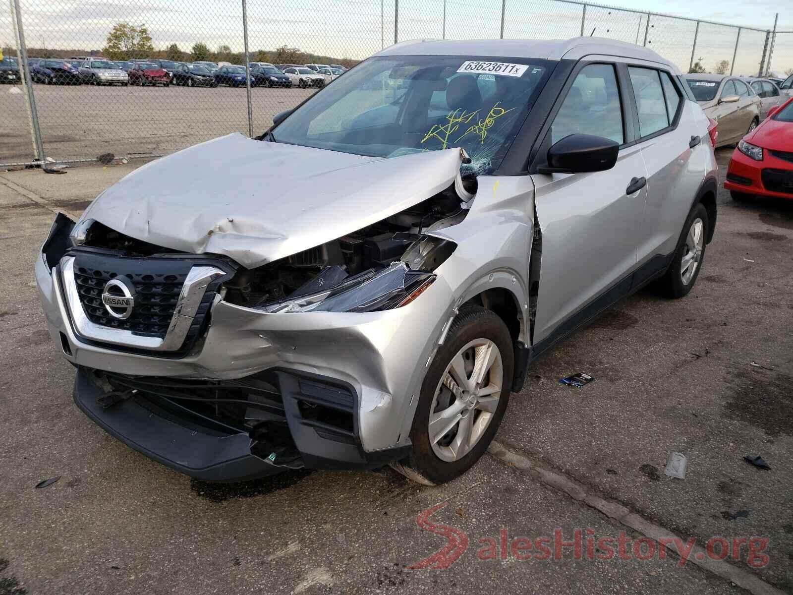 3N1CP5CU8KL564136 2019 NISSAN KICKS