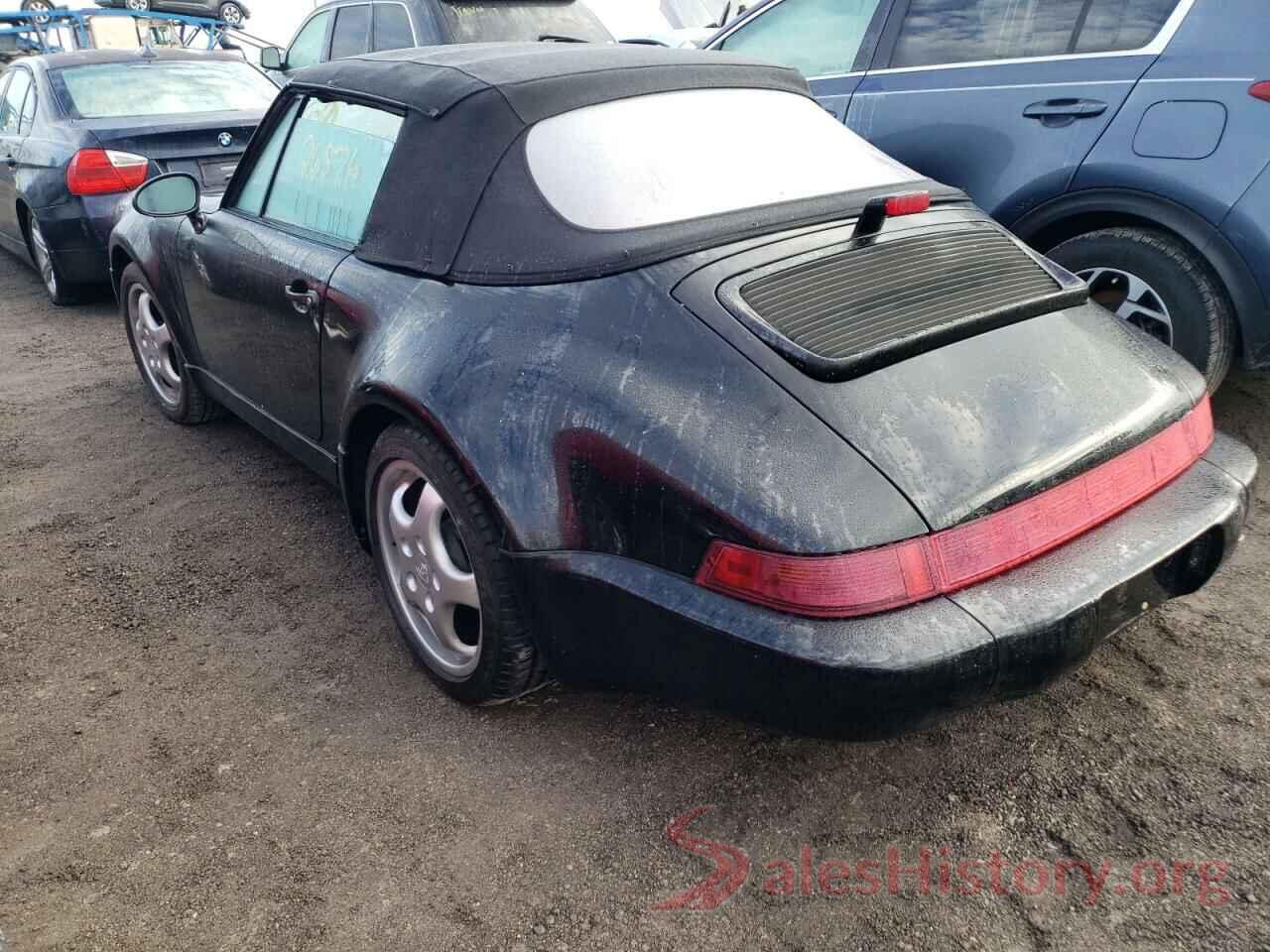 WP0CB2967NS460584 1992 PORSCHE 911