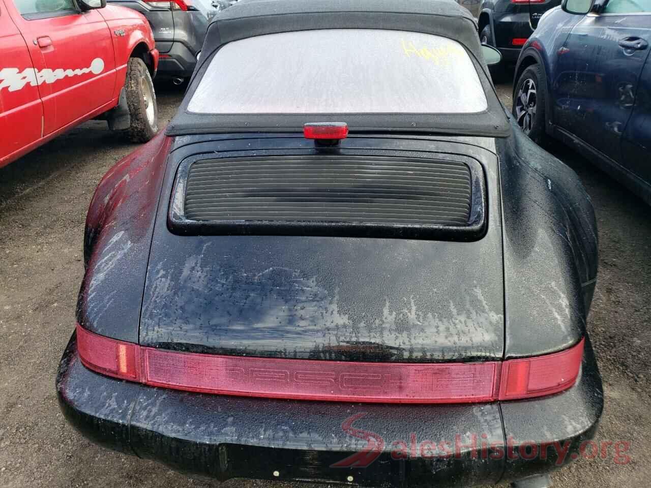 WP0CB2967NS460584 1992 PORSCHE 911