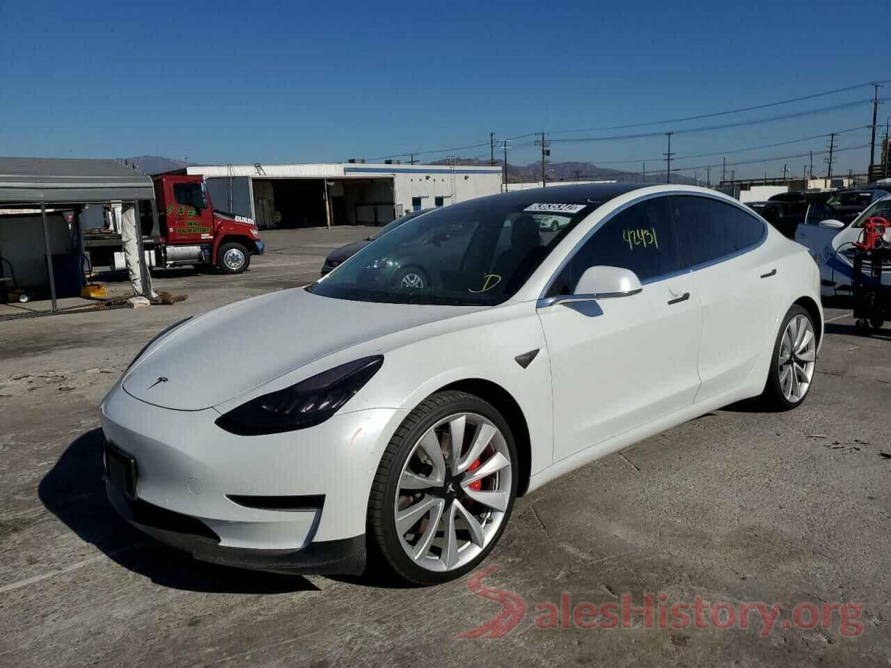 5YJ3E1EB0KF393162 2019 TESLA MODEL 3