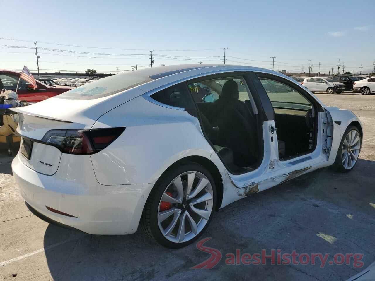 5YJ3E1EB0KF393162 2019 TESLA MODEL 3