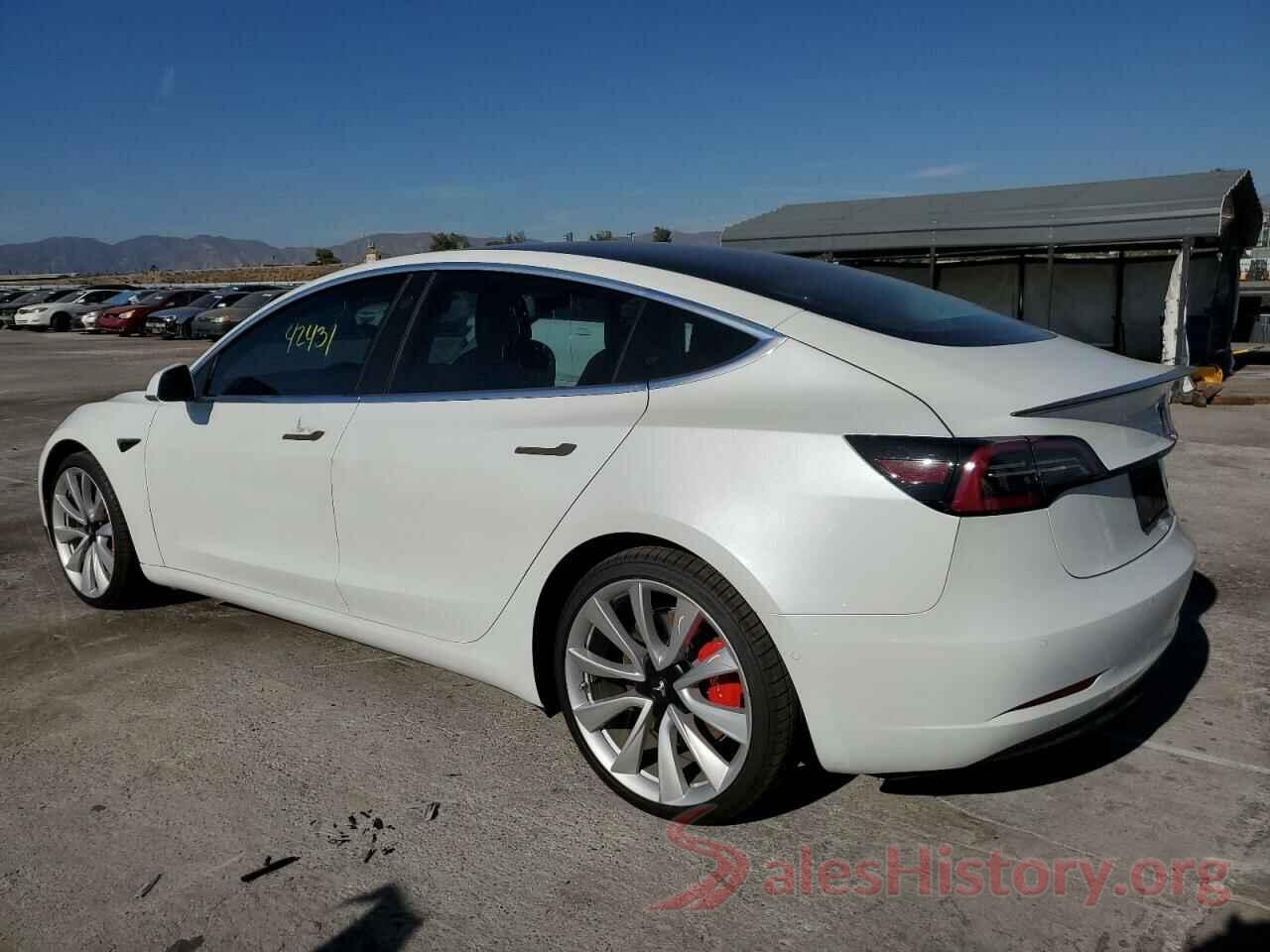 5YJ3E1EB0KF393162 2019 TESLA MODEL 3