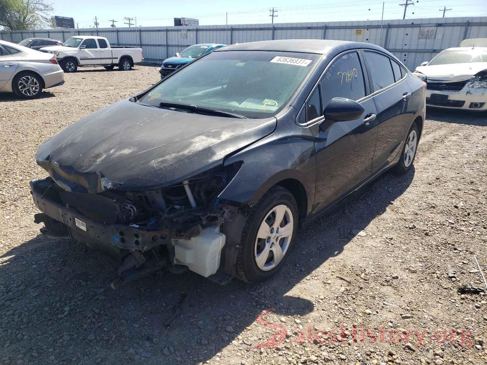 1G1BC5SM2G7314840 2016 CHEVROLET CRUZE