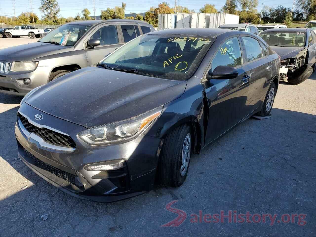 3KPF24AD7KE132860 2019 KIA FORTE