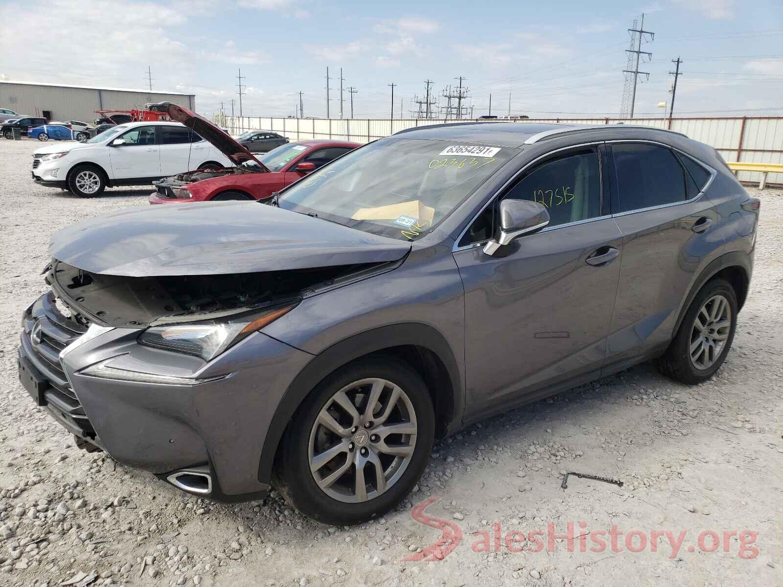 JTJYARBZ1G2023637 2016 LEXUS NX