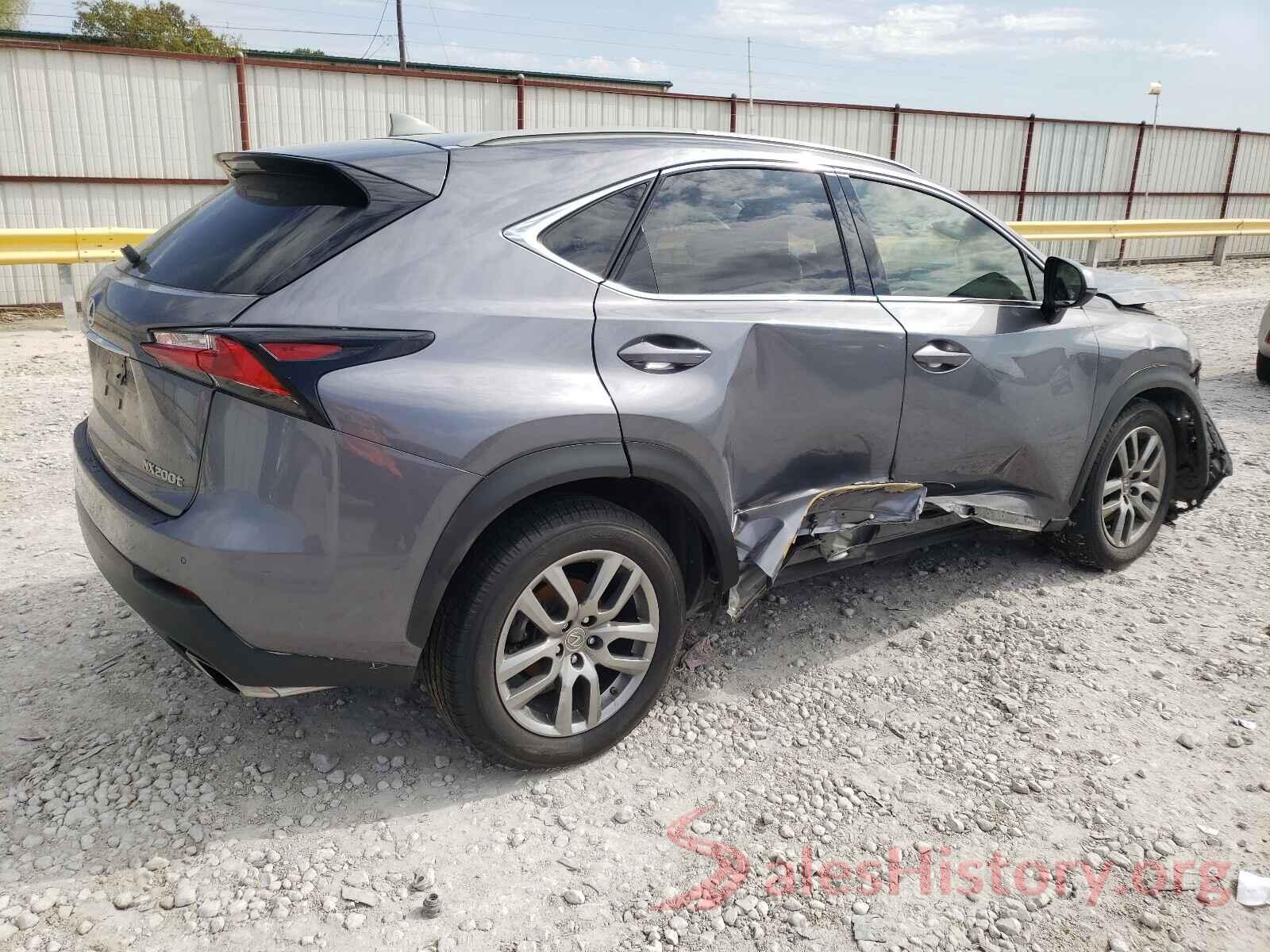 JTJYARBZ1G2023637 2016 LEXUS NX