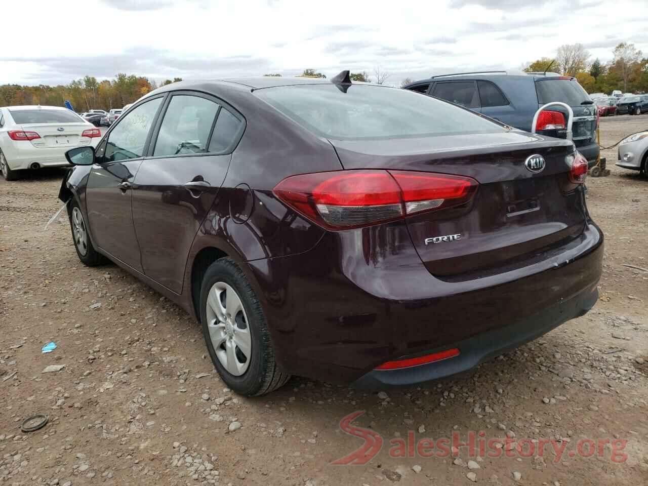 3KPFK4A70HE116518 2017 KIA FORTE