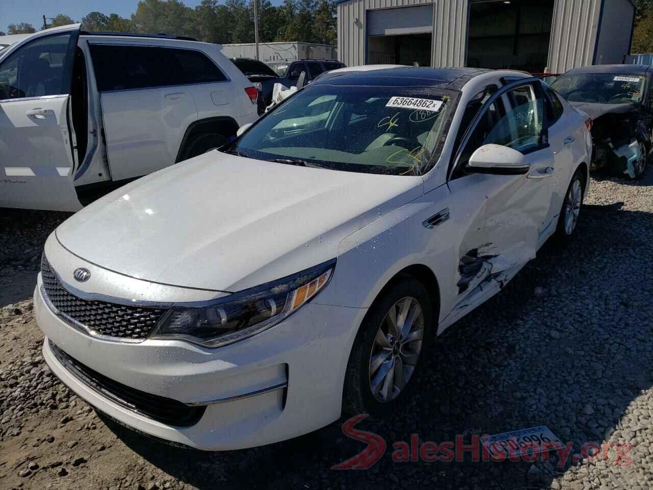 5XXGU4L32GG107639 2016 KIA OPTIMA