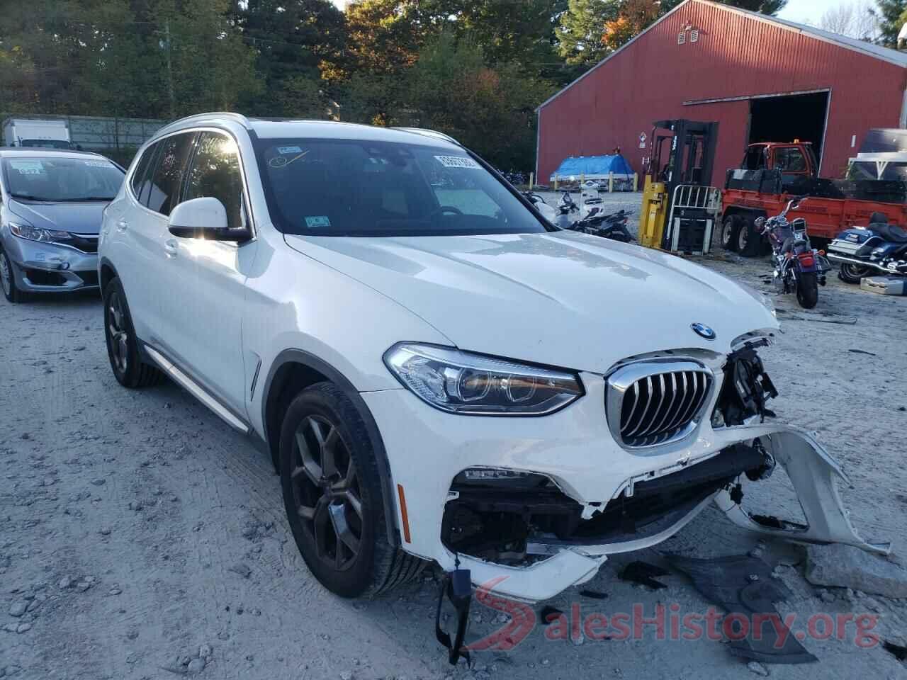 5UXTY5C09M9G61687 2021 BMW X3