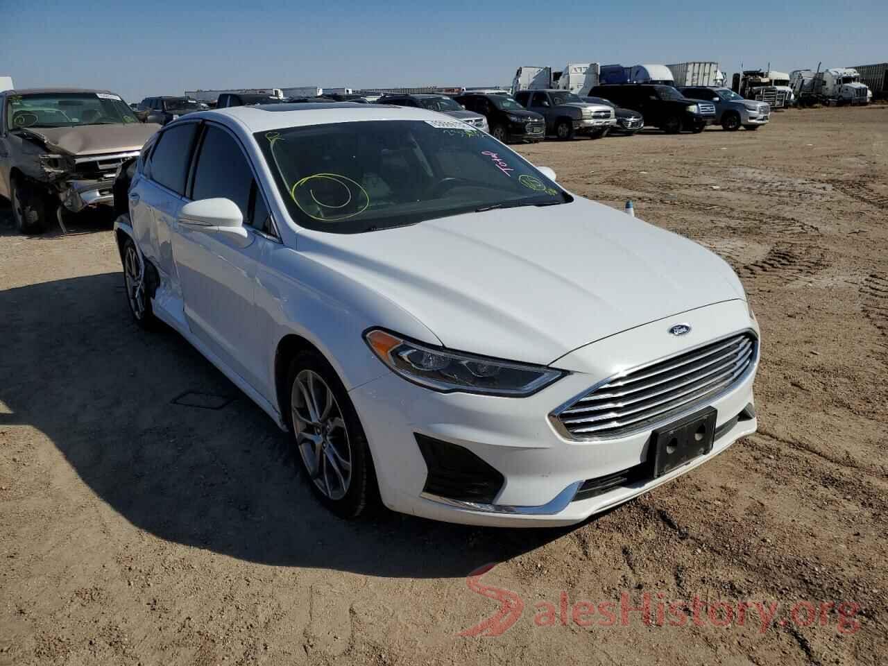 3FA6P0CD9KR233632 2019 FORD FUSION