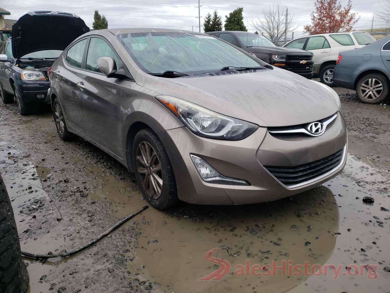 5NPDH4AE9EH535625 2014 HYUNDAI ELANTRA