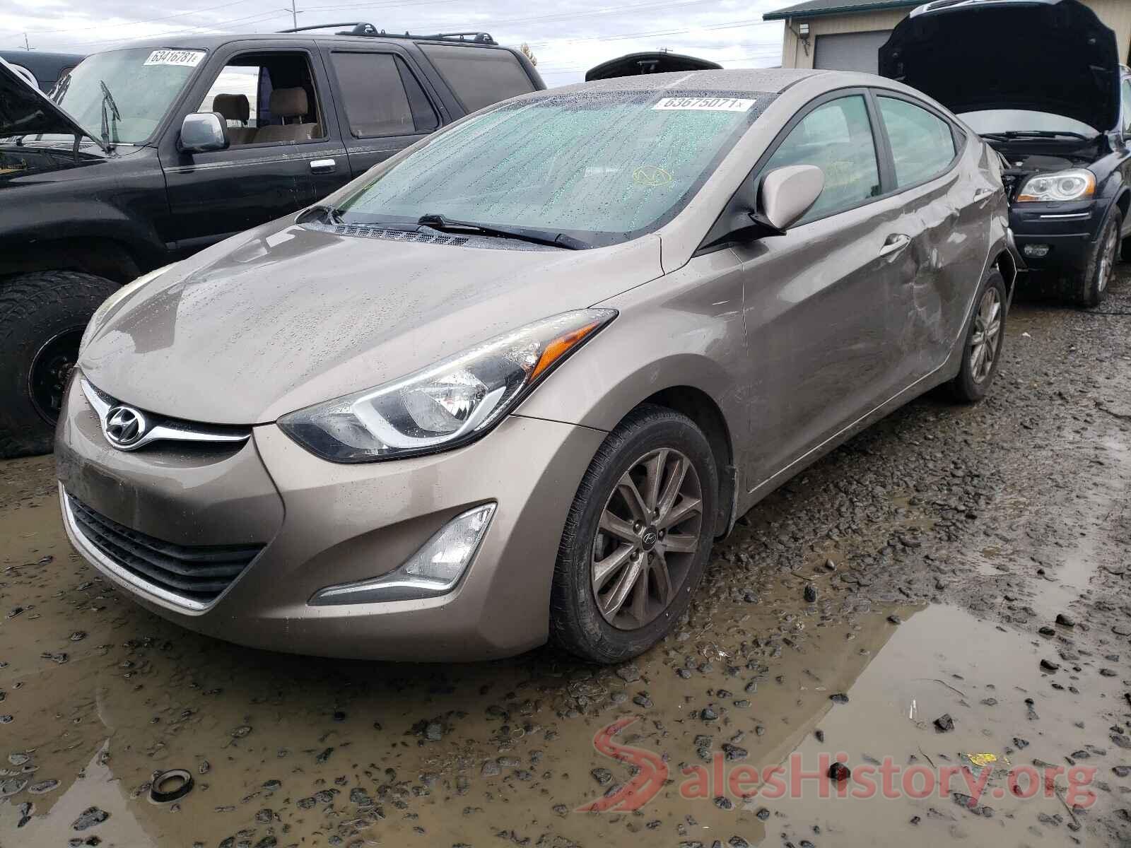 5NPDH4AE9EH535625 2014 HYUNDAI ELANTRA