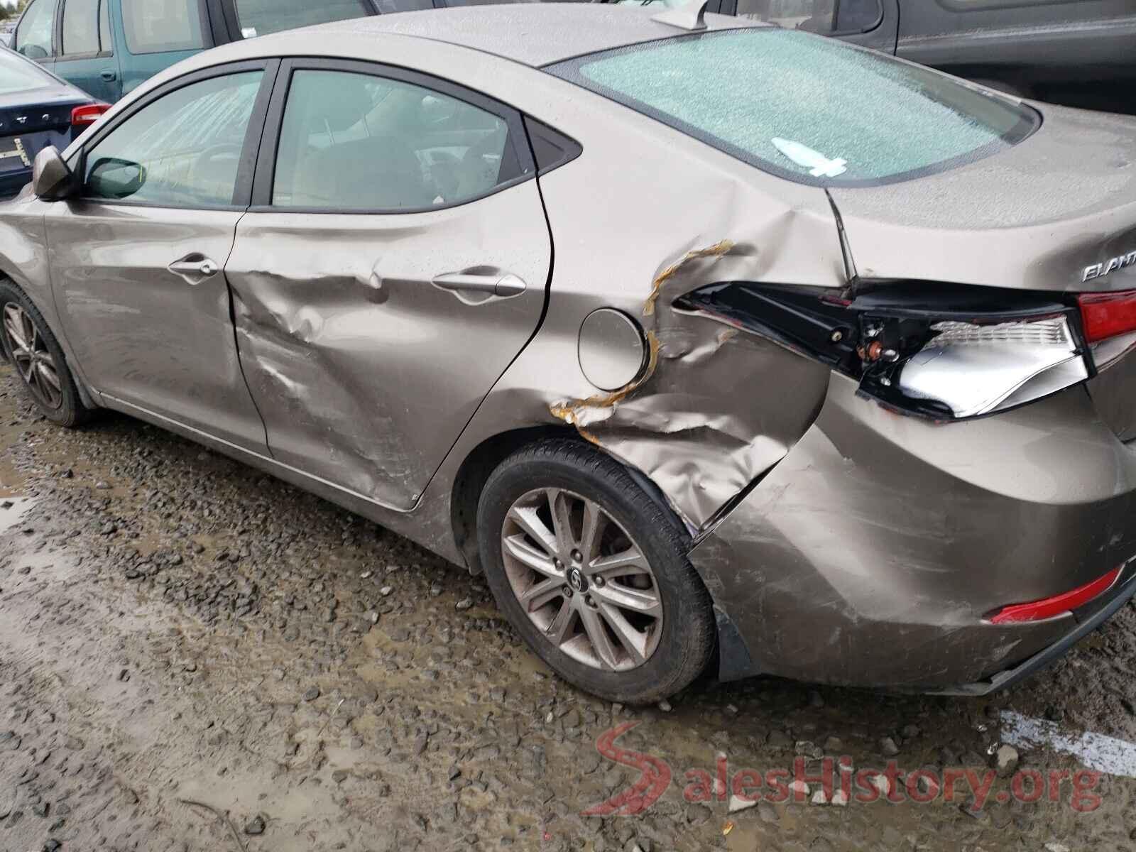 5NPDH4AE9EH535625 2014 HYUNDAI ELANTRA