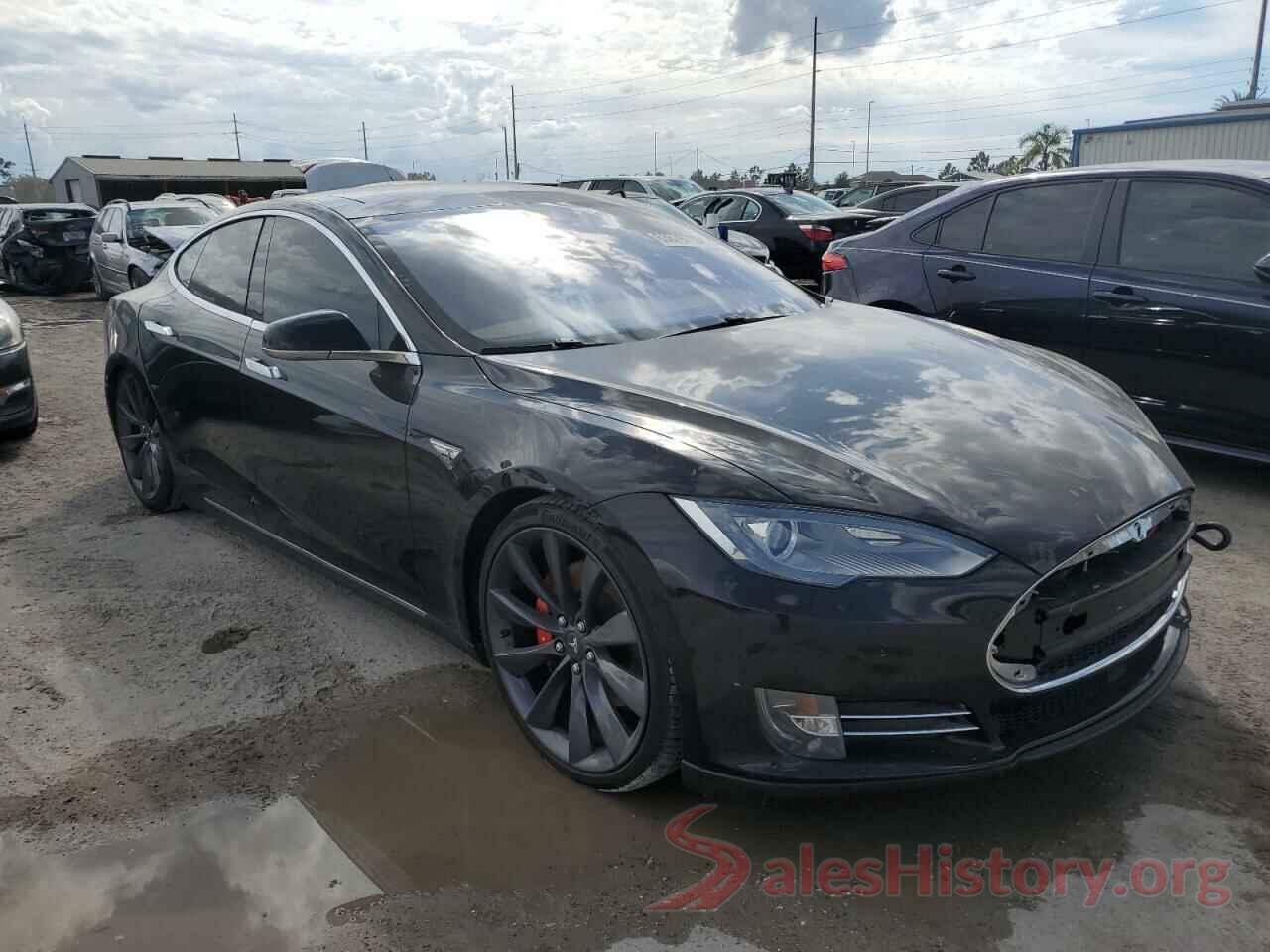 5YJSA1H49FF085398 2015 TESLA MODEL S