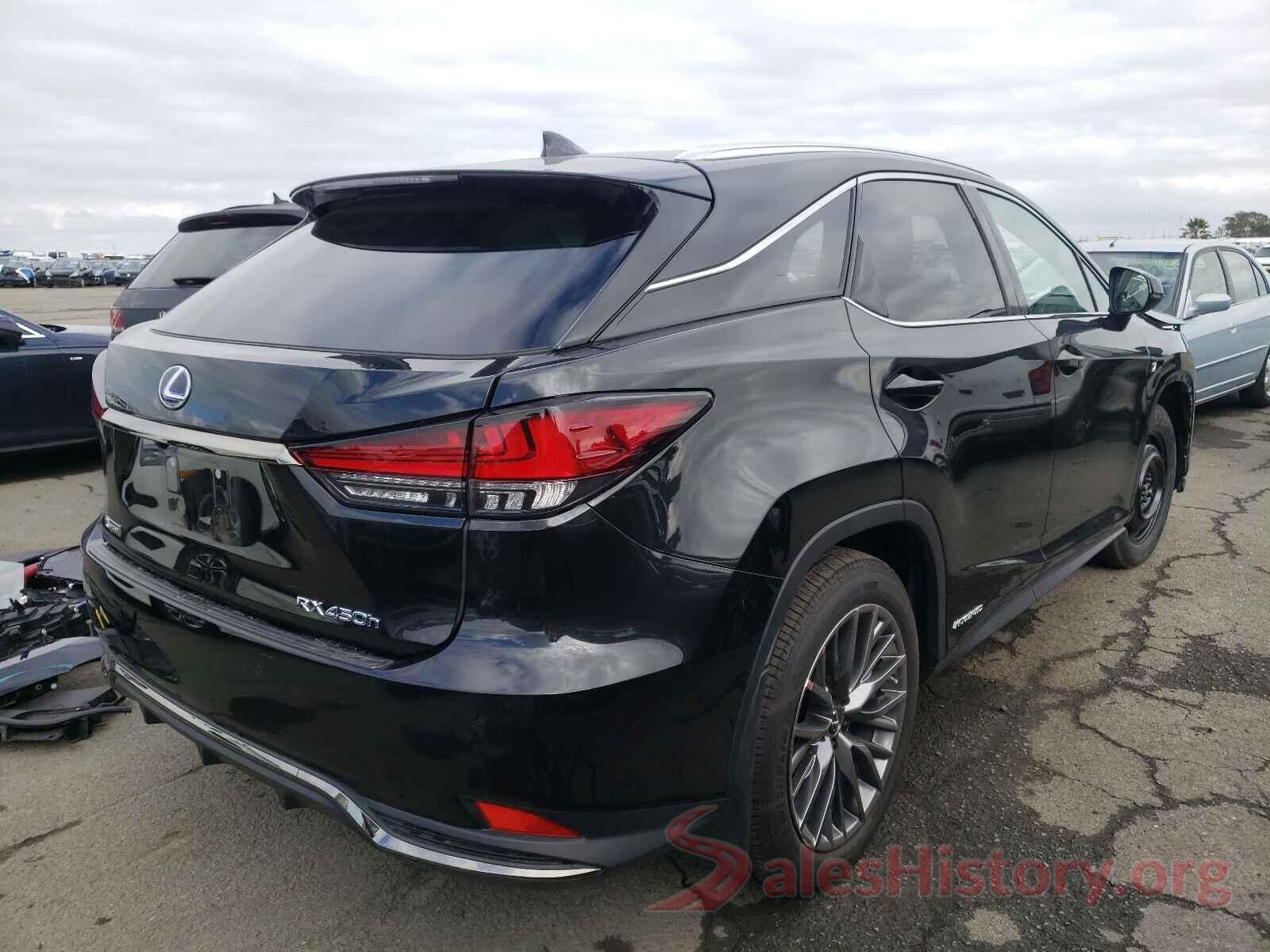 2T2YGMDA7LC045824 2020 LEXUS RX450