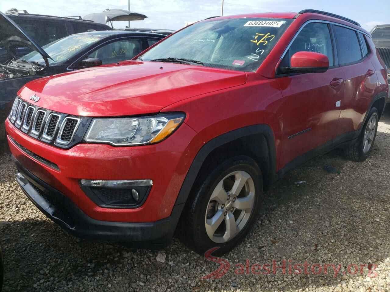 3C4NJDBB4KT641456 2019 JEEP COMPASS