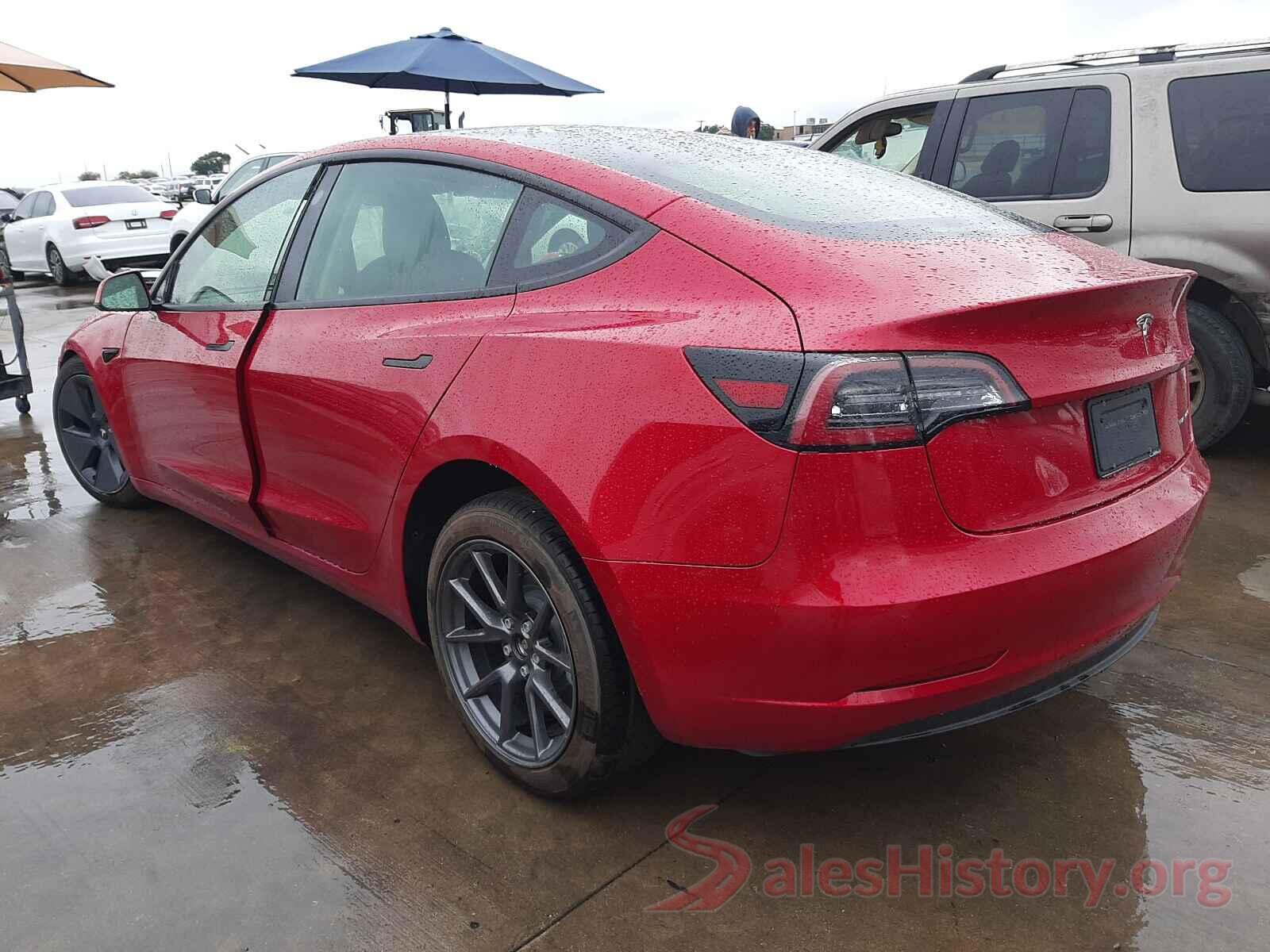 5YJ3E1EBXMF916027 2021 TESLA MODEL 3