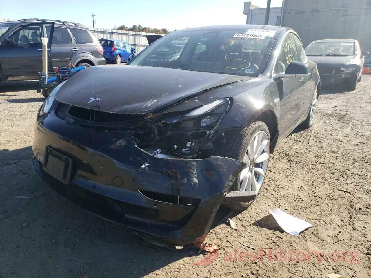 5YJ3E1EB0LF783034 2020 TESLA MODEL 3