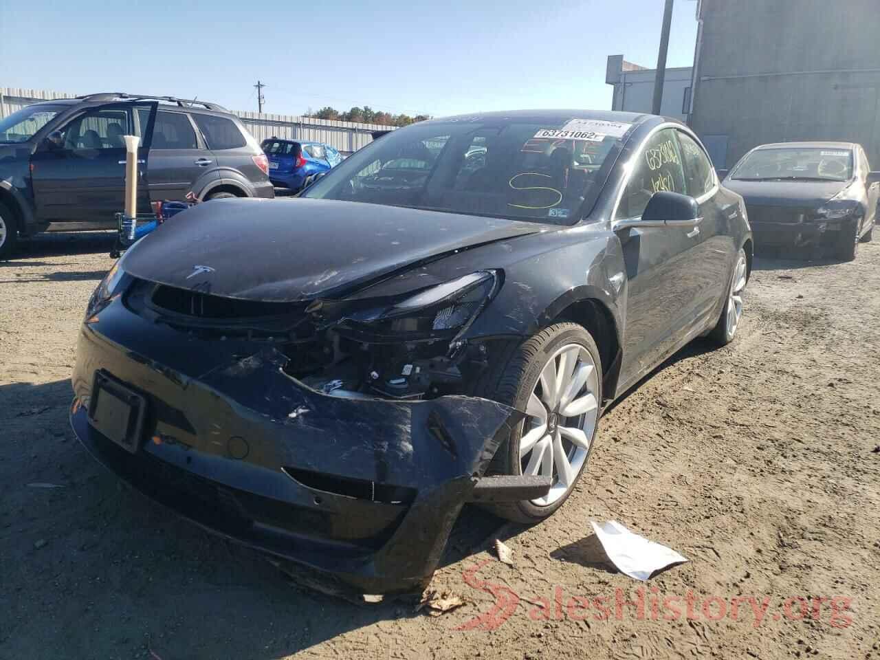 5YJ3E1EB0LF783034 2020 TESLA MODEL 3