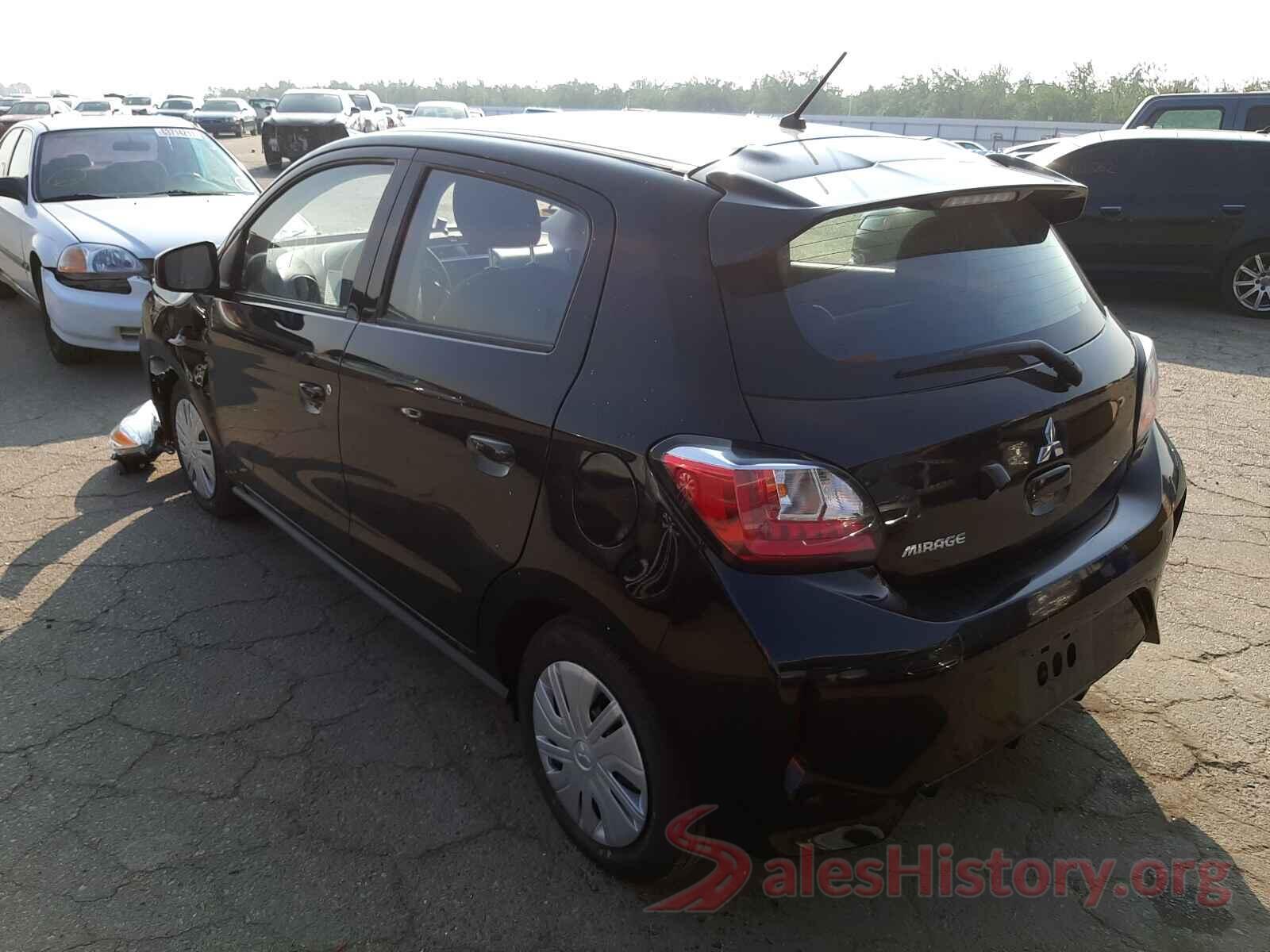 ML32AUHJ3MH006752 2021 MITSUBISHI MIRAGE