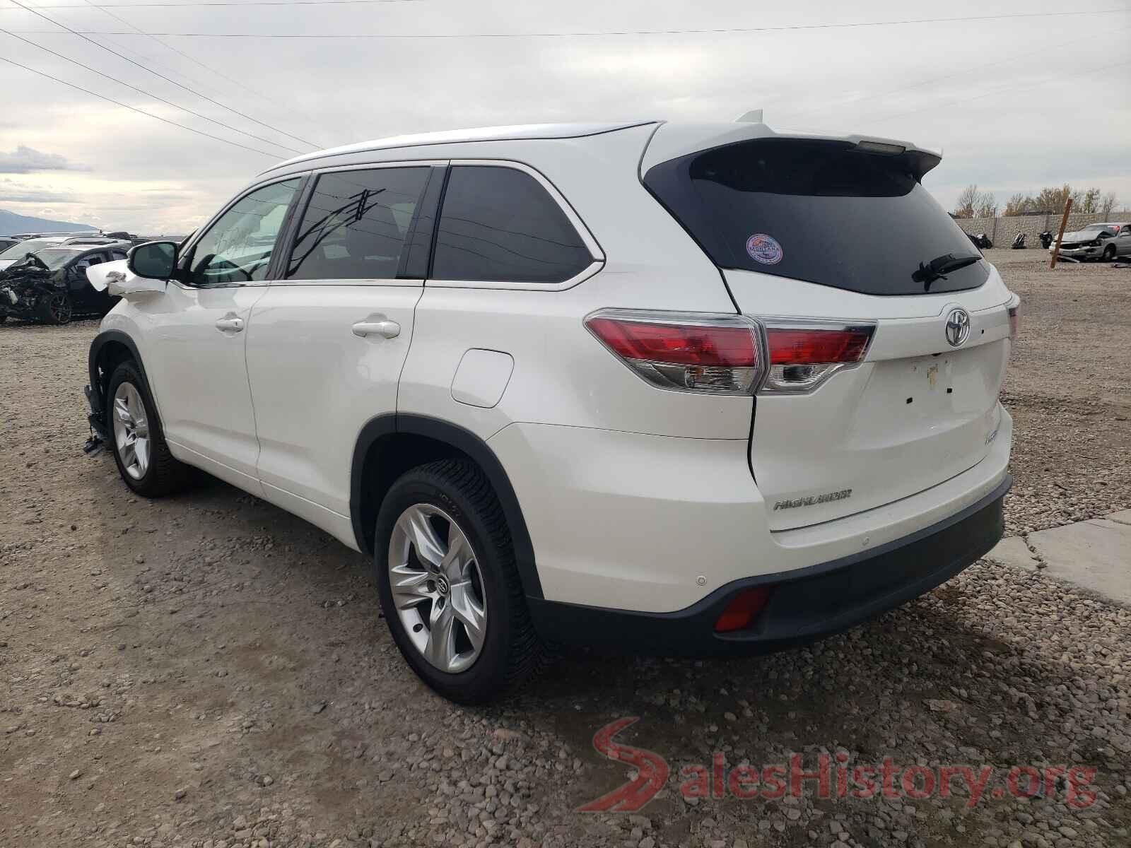 5TDYKRFH5GS166312 2016 TOYOTA HIGHLANDER