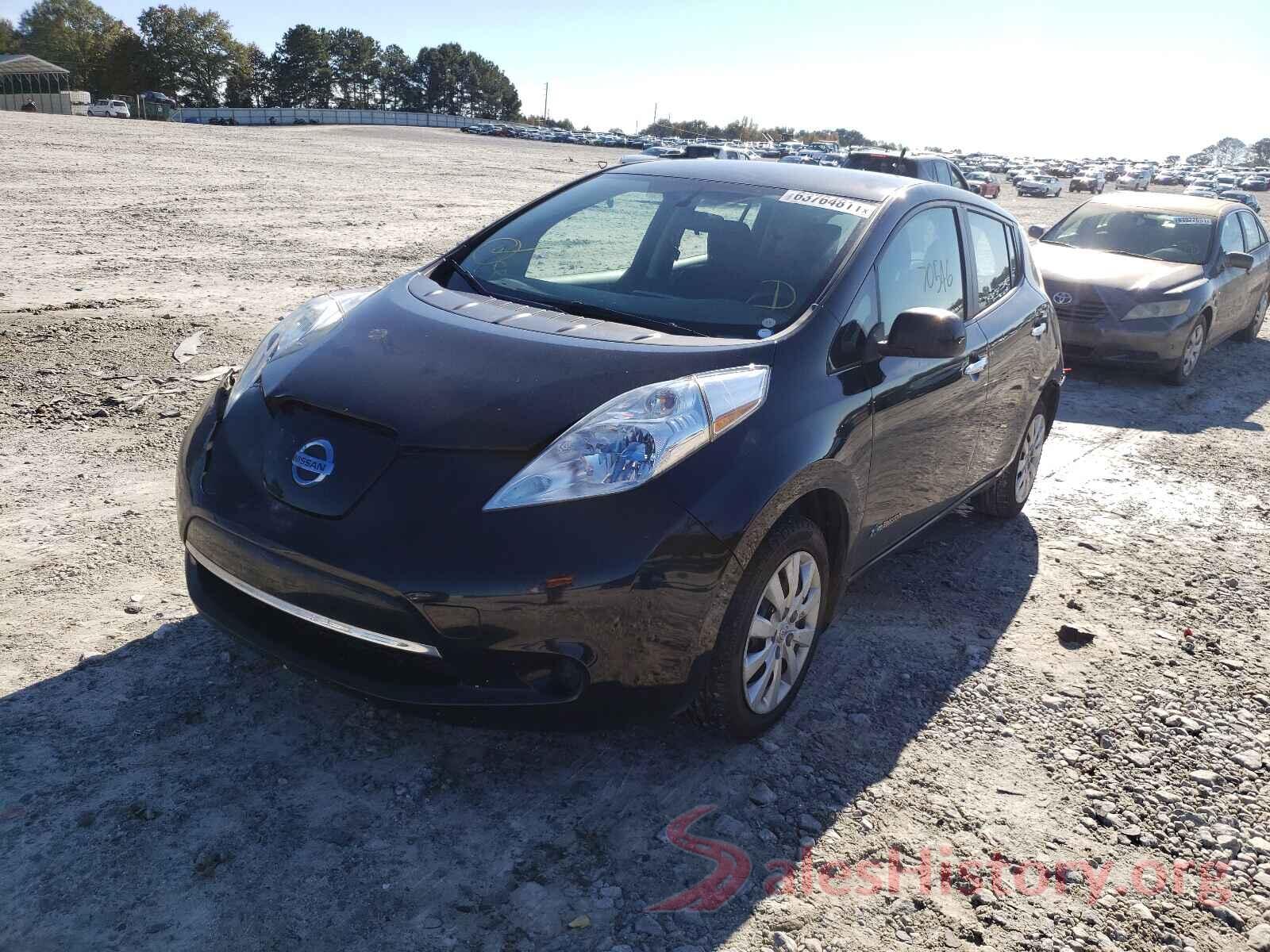 1N4AZ0CP7EC333147 2014 NISSAN LEAF