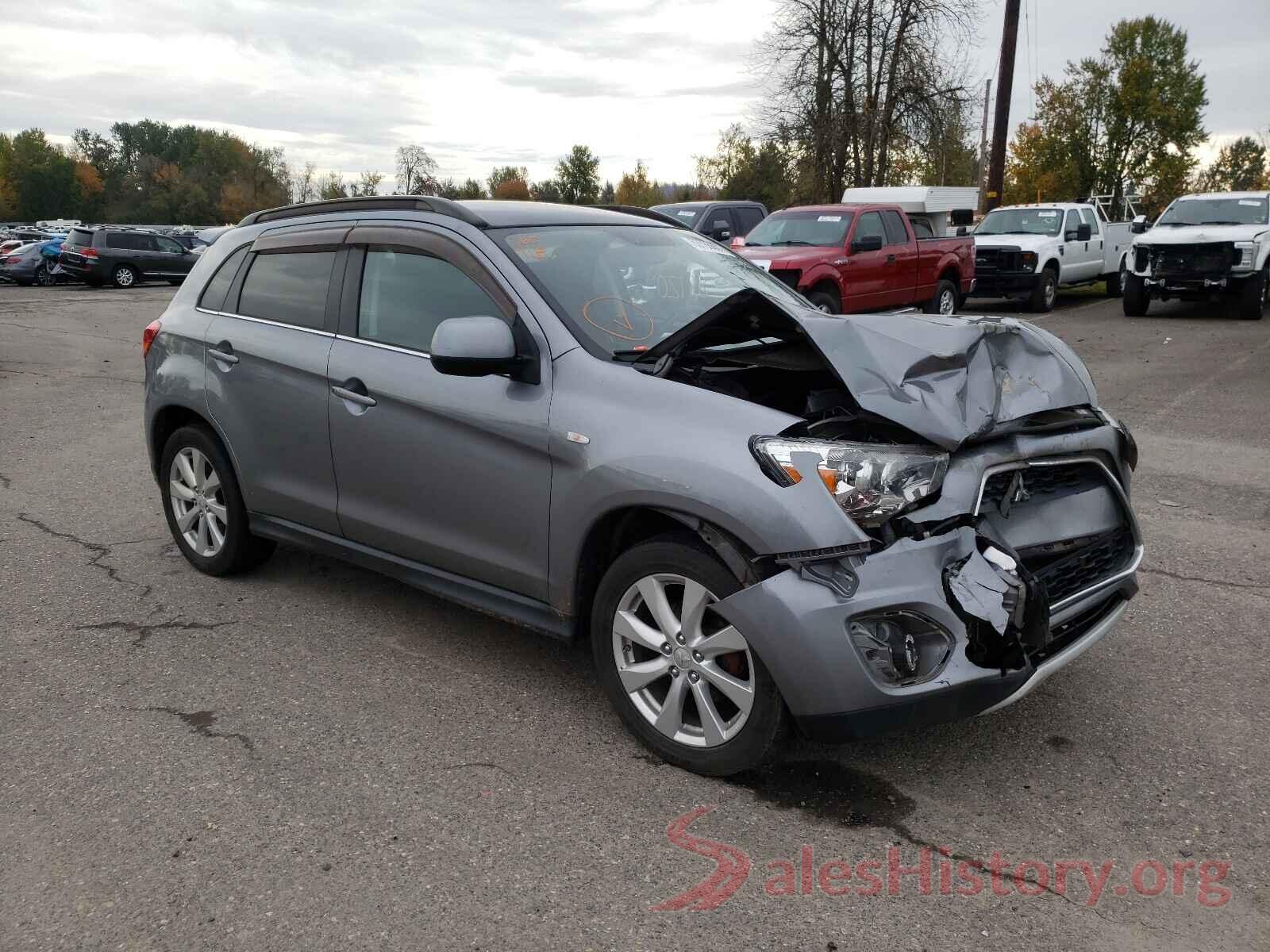 4A4AR4AU3EE011080 2014 MITSUBISHI OUTLANDER