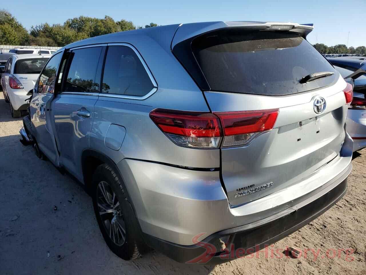 5TDBZRFH0KS737876 2019 TOYOTA HIGHLANDER