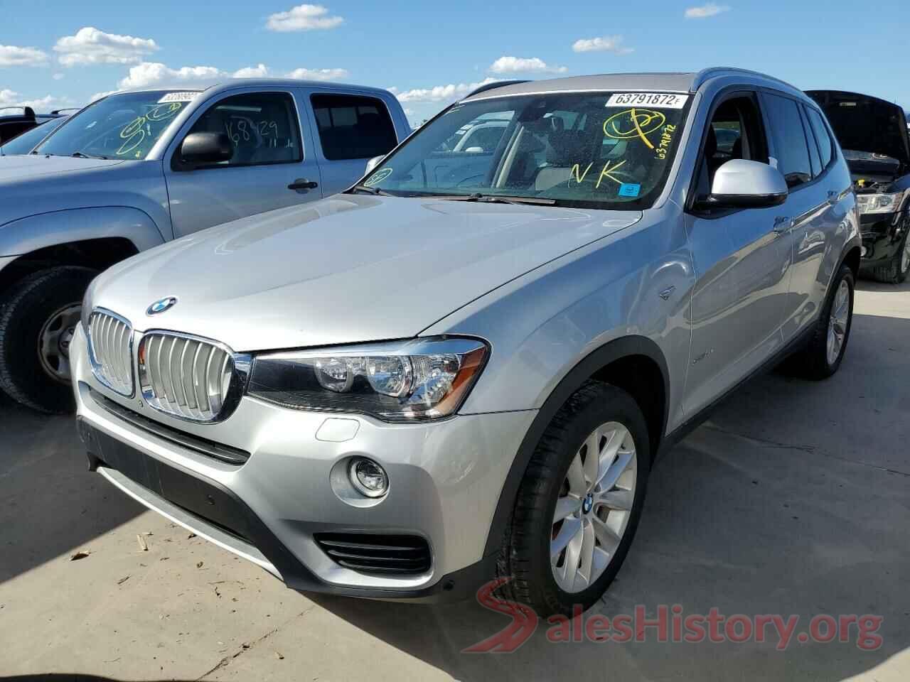 5UXWZ7C36H0V90309 2017 BMW X3