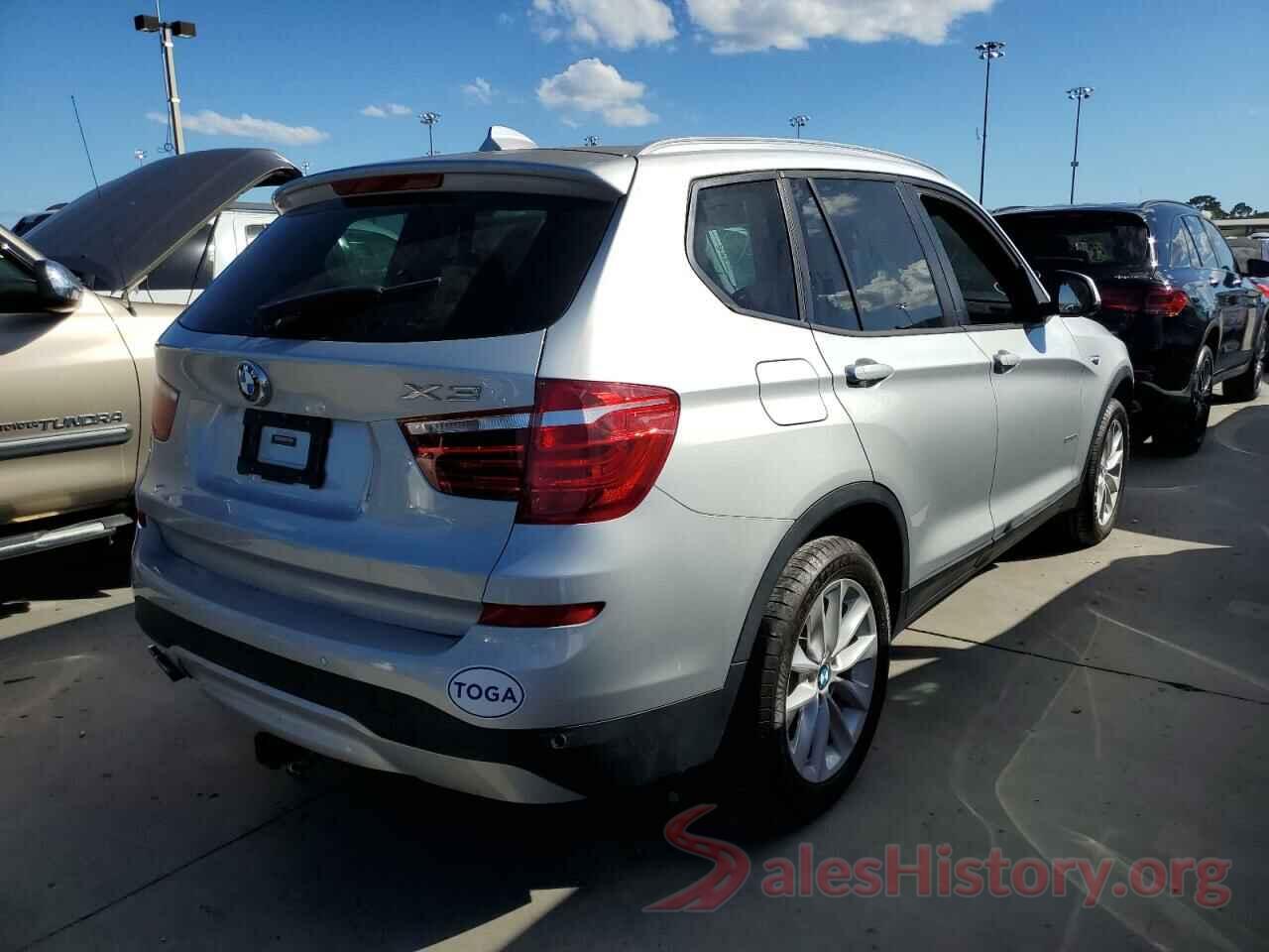 5UXWZ7C36H0V90309 2017 BMW X3